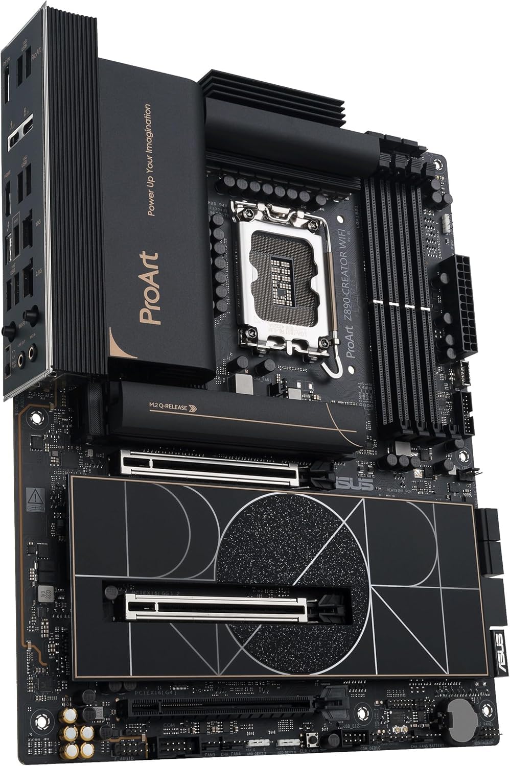 ASUS PROART Z890-CREATOR WIFI LGA1851 4xDDR5 ATX MB 4xSATA 1xHDMI 2.1 3xThunderbolt 5xM.2
