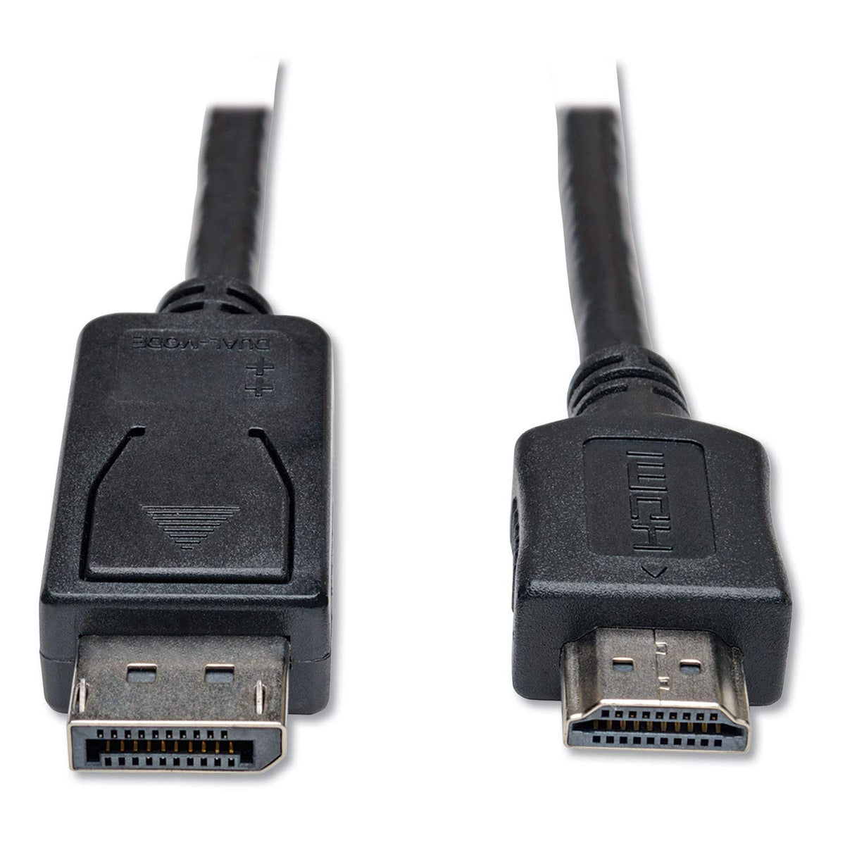 EATON TRIPPLITE DisplayPort to HDMI Adapter Cable M/M 10 ft. 3.1m DP male to HDMI male 3.05m Black