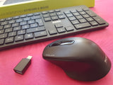 PORT DESIGNS Mouse and Keyboard 2in1 Robust and long-lasting keyboard Ergonomic and ambidextrous mouse Wireless 2.4Ghz USB-A/USB-C