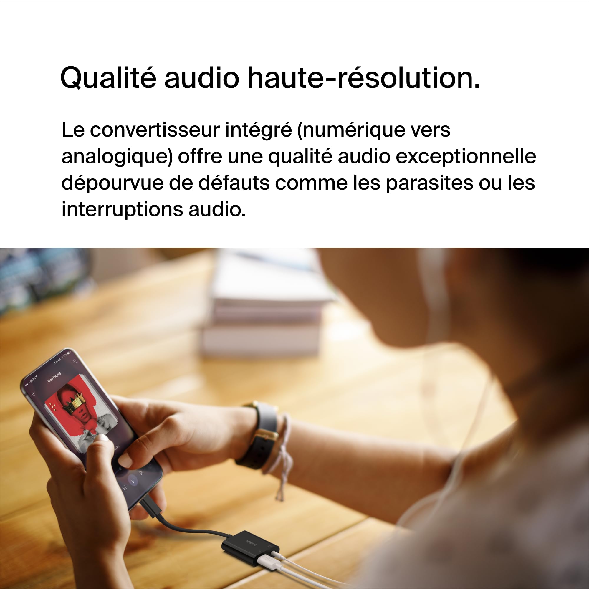 BELKIN adaptateur USB-C vers USB-C et Jack