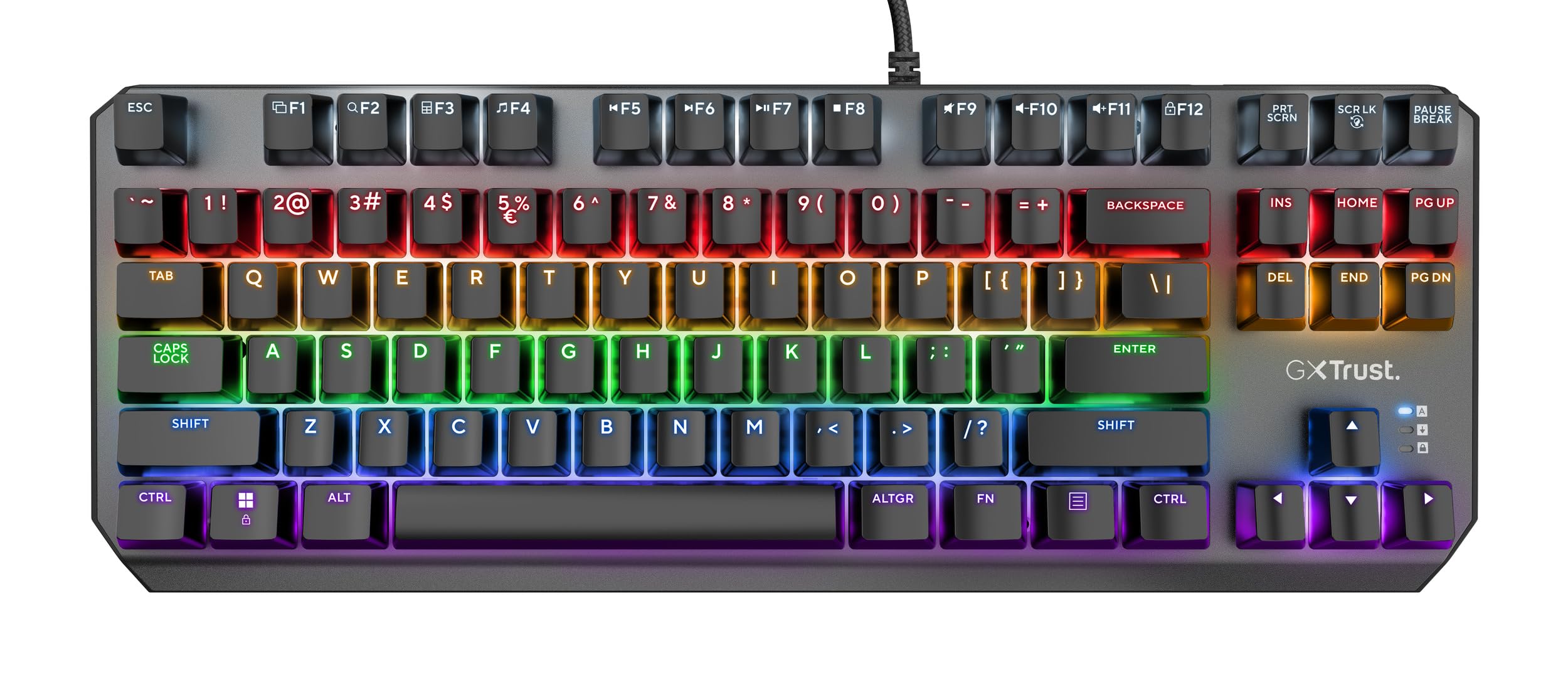 TRUST Clavier mécanique CALLAZ TKL - GXT834 (FR)