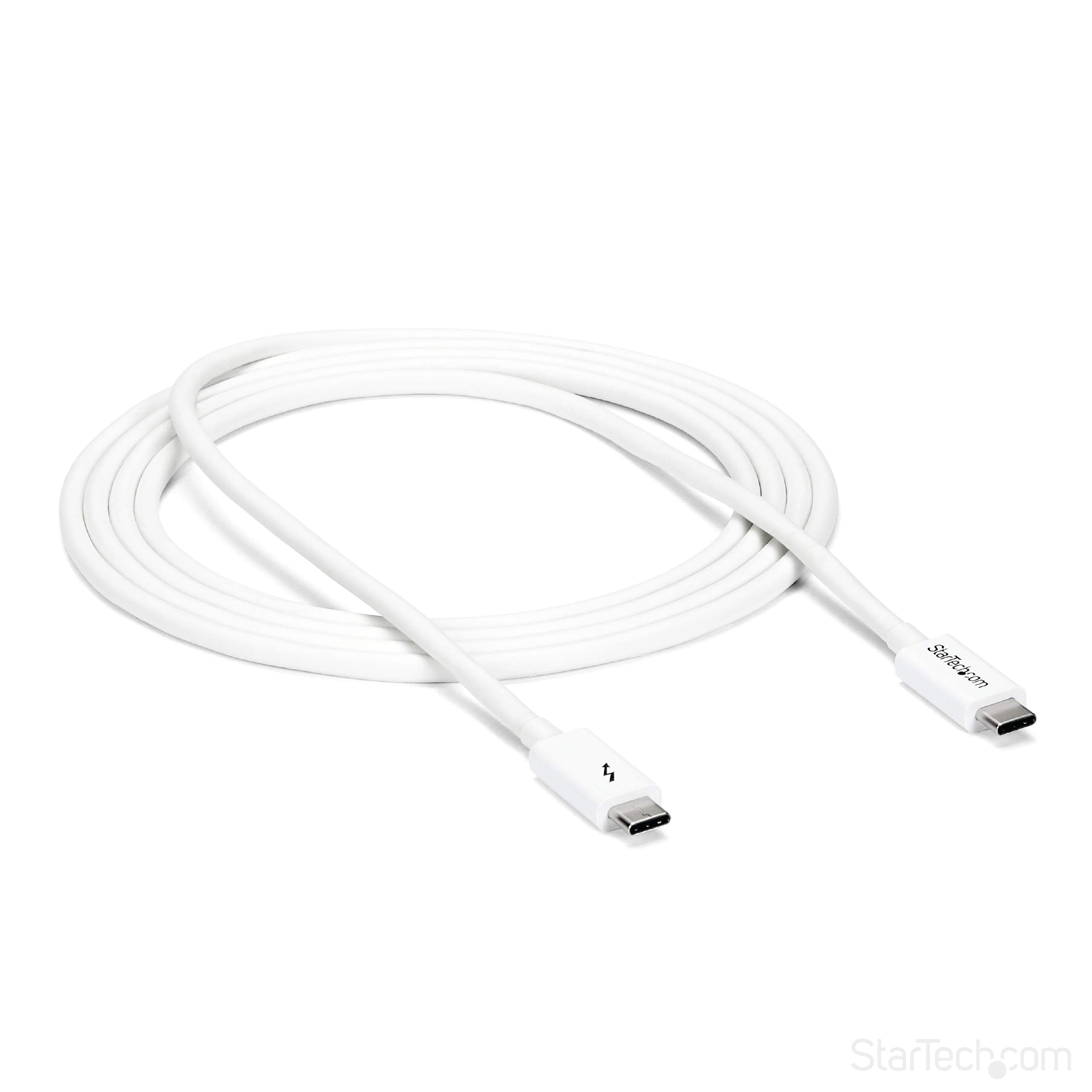 2m Thunderbolt 3 Cable 20Gbps - White