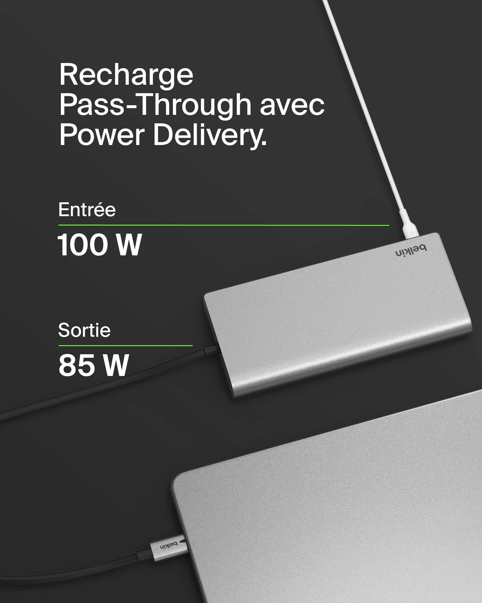 BELKIN USB-C 8in1 Dual Display Hub