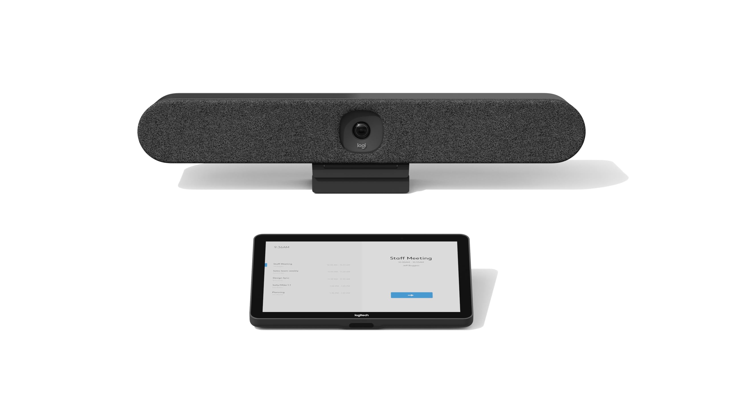 LOGITECH Tap IP Appliance Room Solutions Huddle + Small Rooms Video conferencing kit Tap IP Rally Bar Huddle