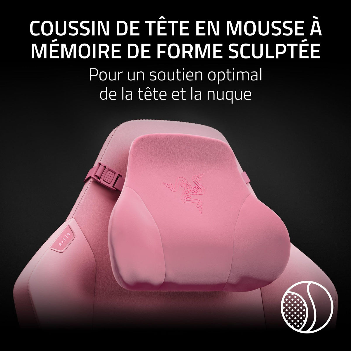 RAZER Iskur V2 NewGen Quartz - Fauteuil Gaming