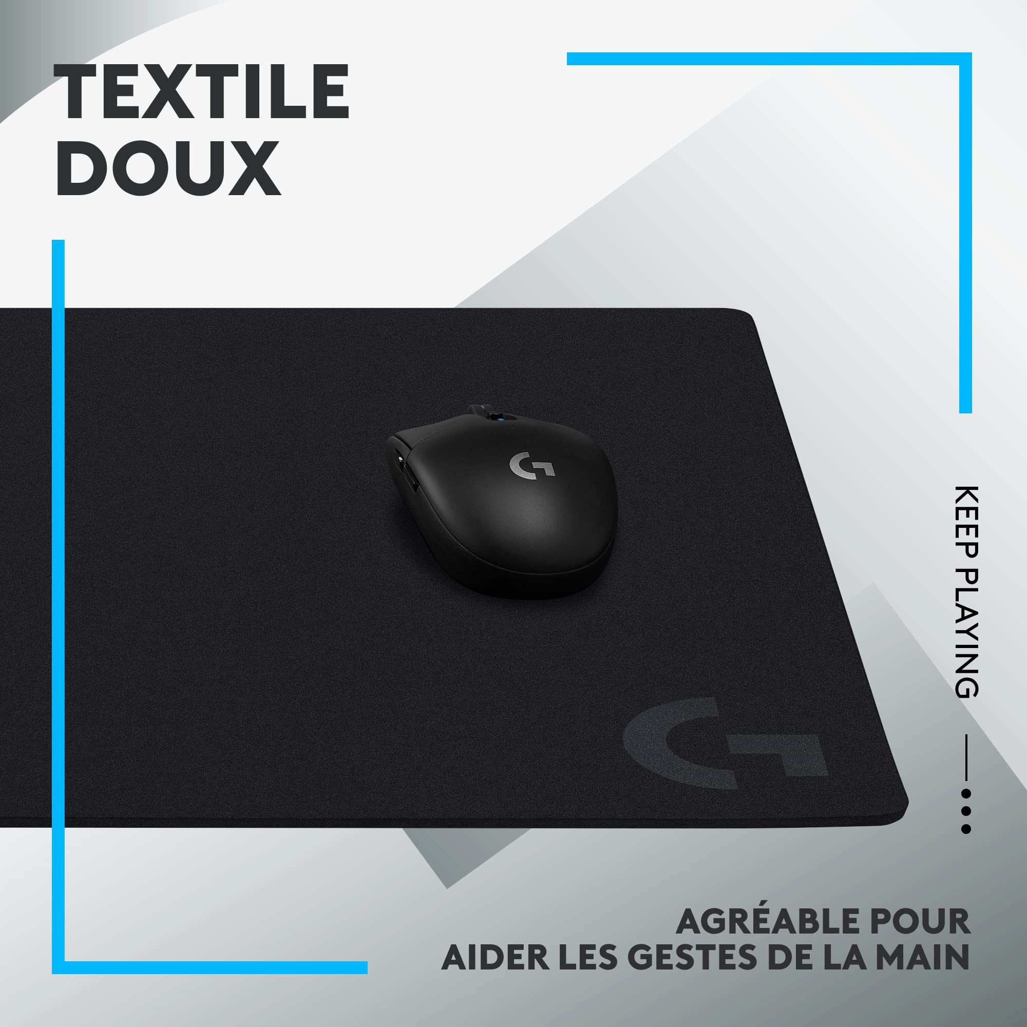 LOGITECH G G640 Mouse pad black