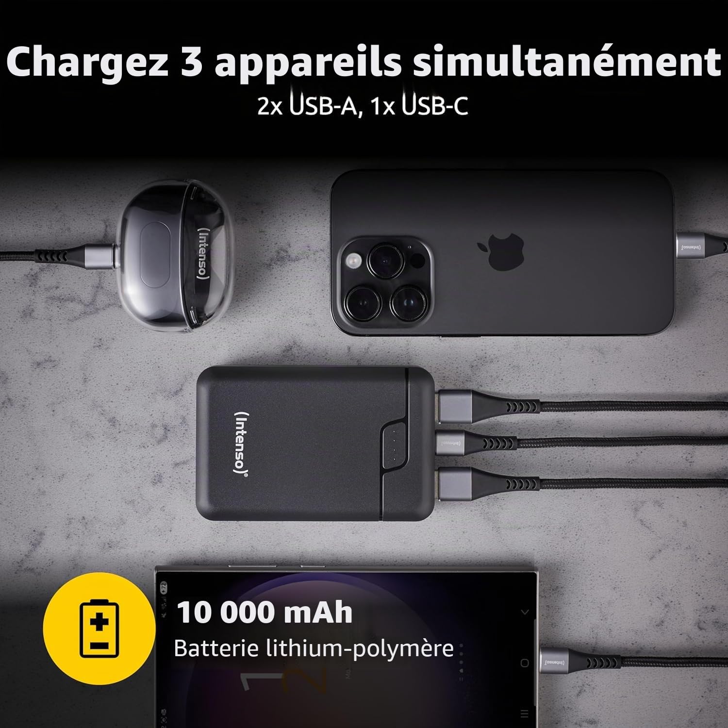 INTENSO Powerbank B10000 - 10 000 mAh