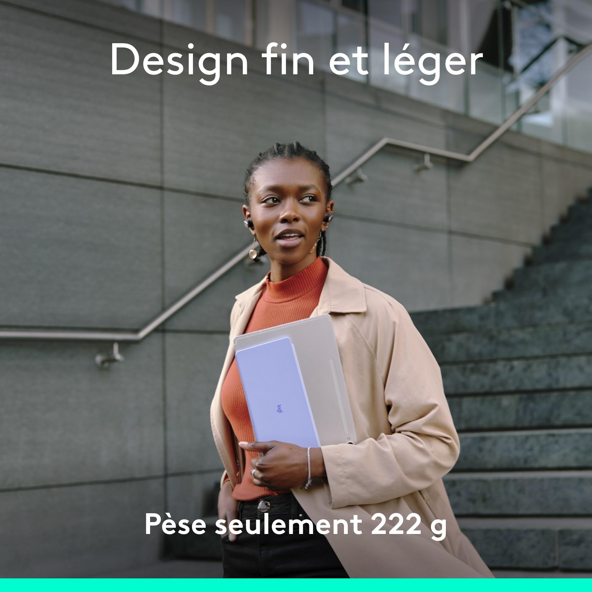 LOGITECH Keys-To-Go 2 - Lilac - WESTMID-511 (FR)