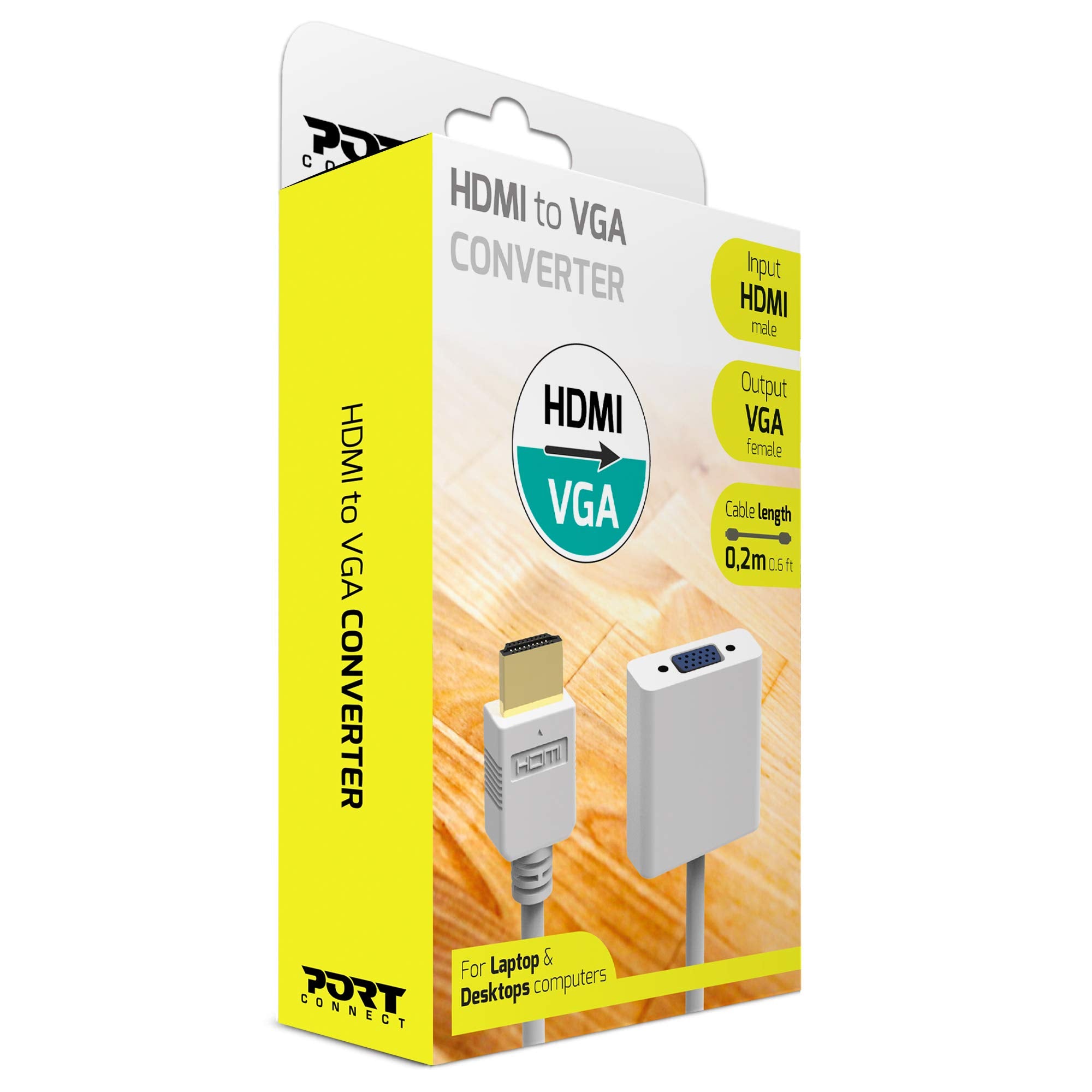 PORT DESIGNS Converter HDMI to VGA