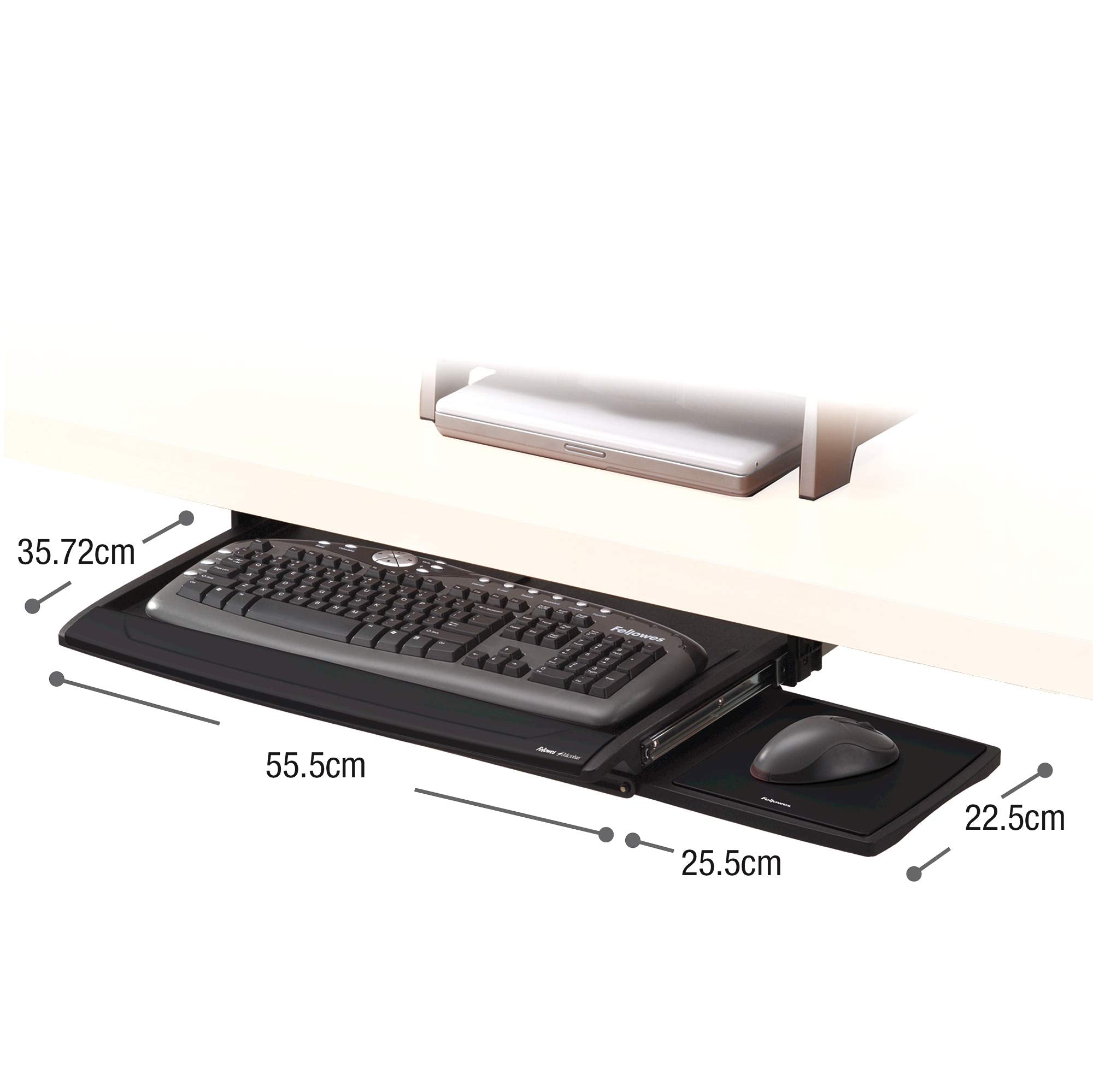 FELLOWES Support clavier Deluxe Office Suites™ - Antibactérien