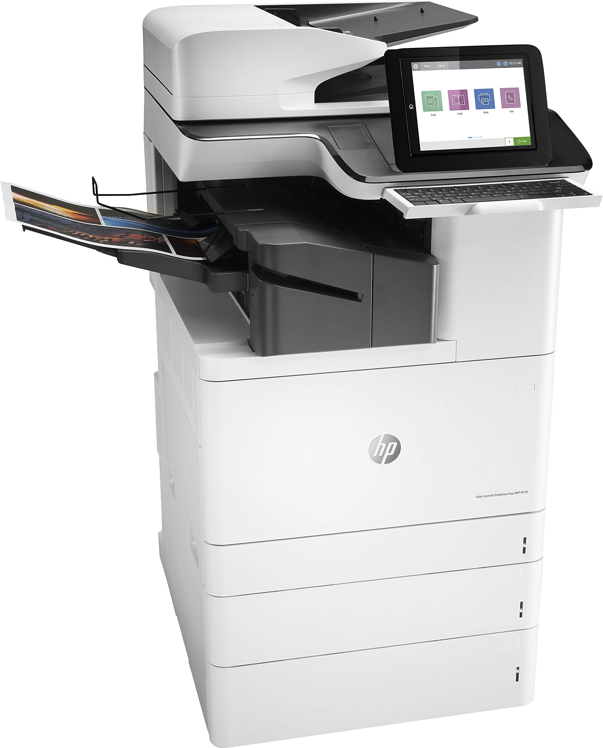 HP LaserJet Enterprise Flow MFP M776zs MFP colour laser 297x864mm 46ppmcopy 46ppmprint 1750 sheets USB 2.0 LAN Wi-Fi USB 2.0