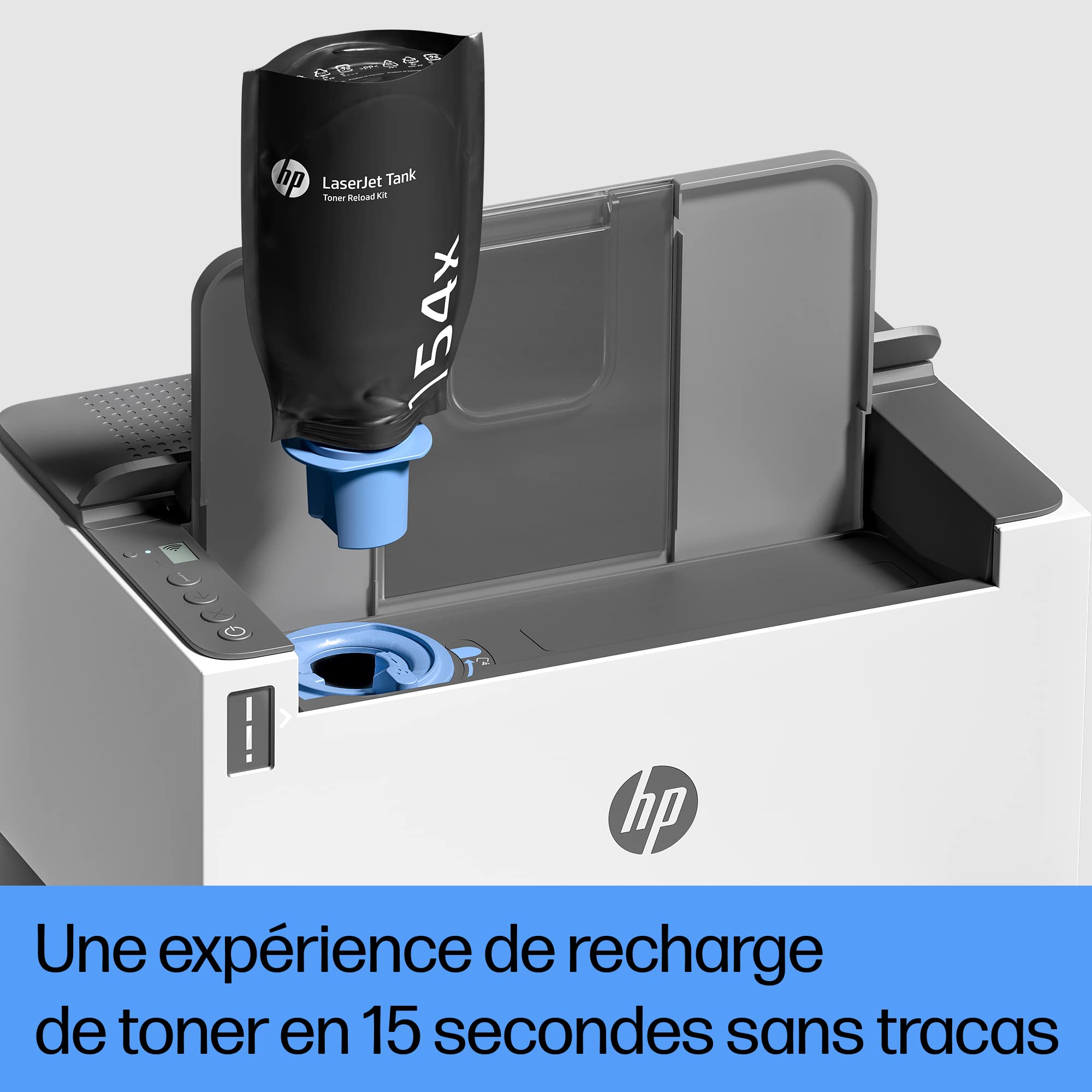 HP LaserJet Imprimante Tank MFP 2604dw, Noir et blanc, Imprimante pour Entreprises, Sans fil  Impression recto-verso  Numérisation vers e-mail  Numériser vers P