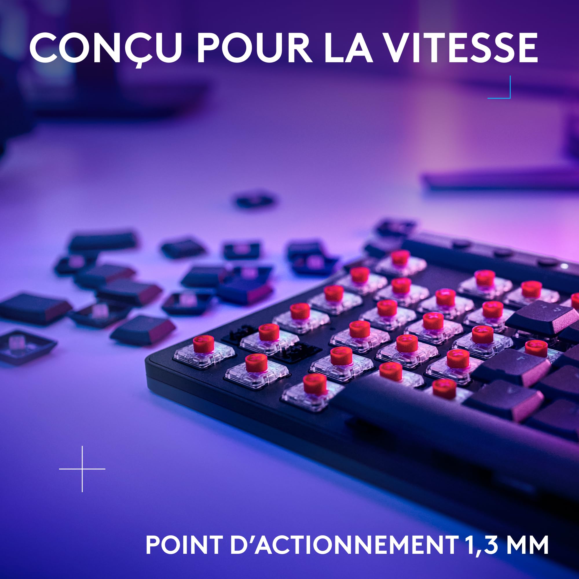 LOGITECH G515 LIGHTSPEED TKL Black (FR)