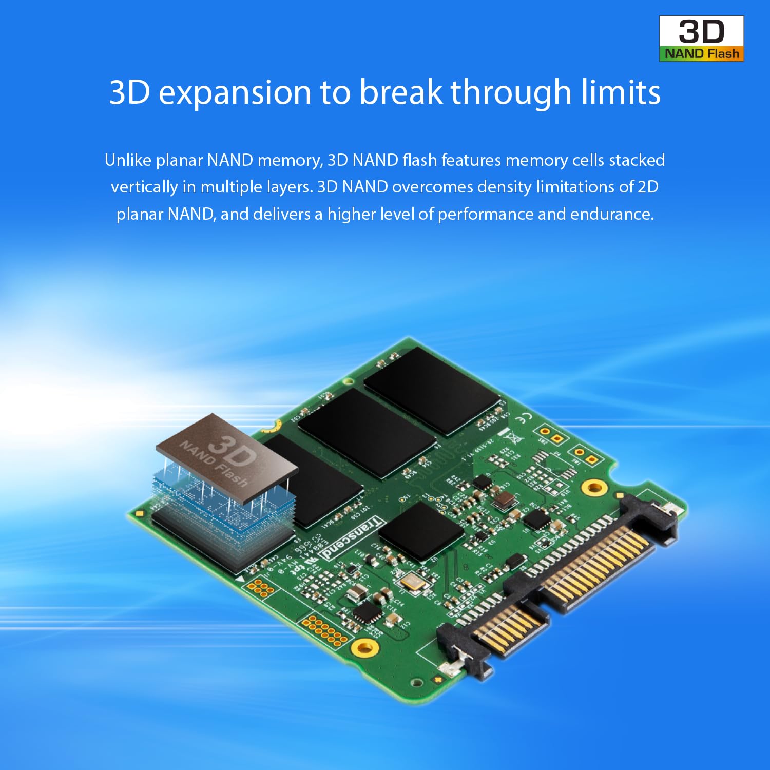 TRANSCEND 240Go SSD interne 2.5p - SATA III