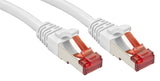 LINDY Cat.6 S/FTP Cable White 7.5m Patch Cable