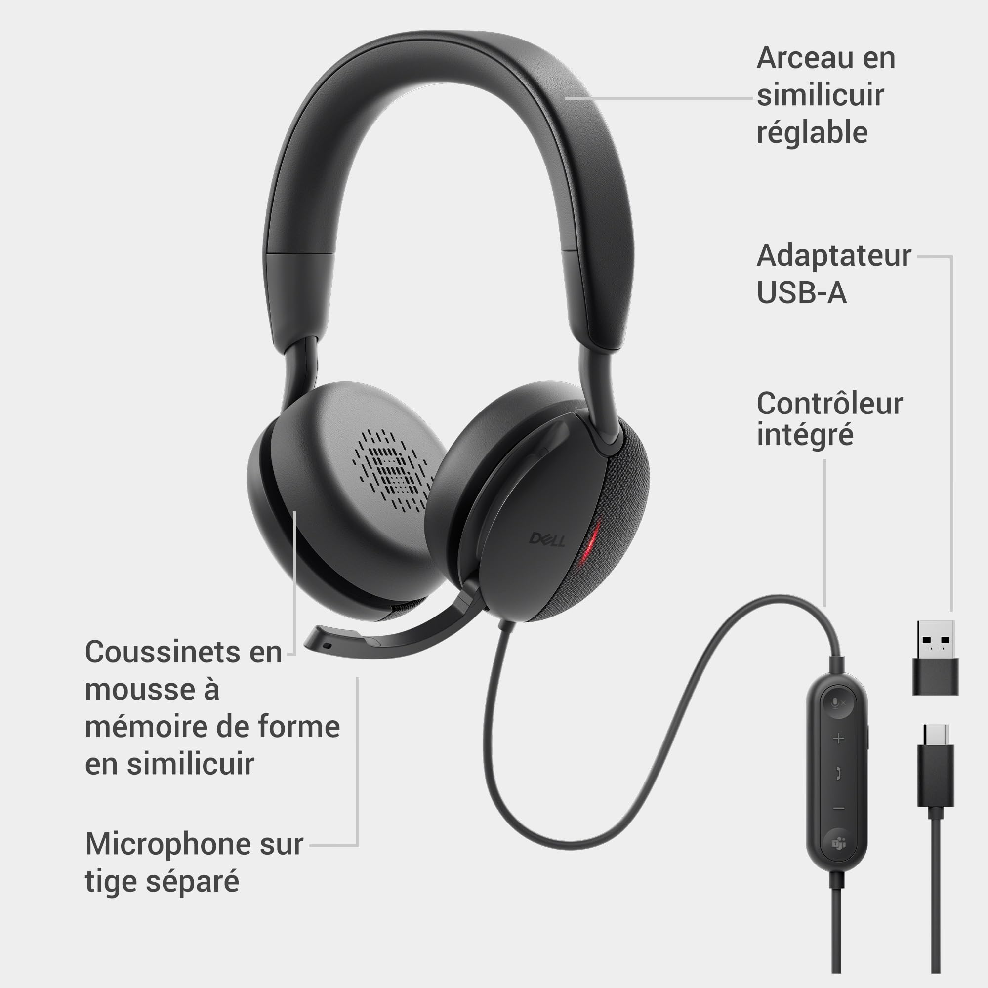 Dell Pro Wired ANC Headset