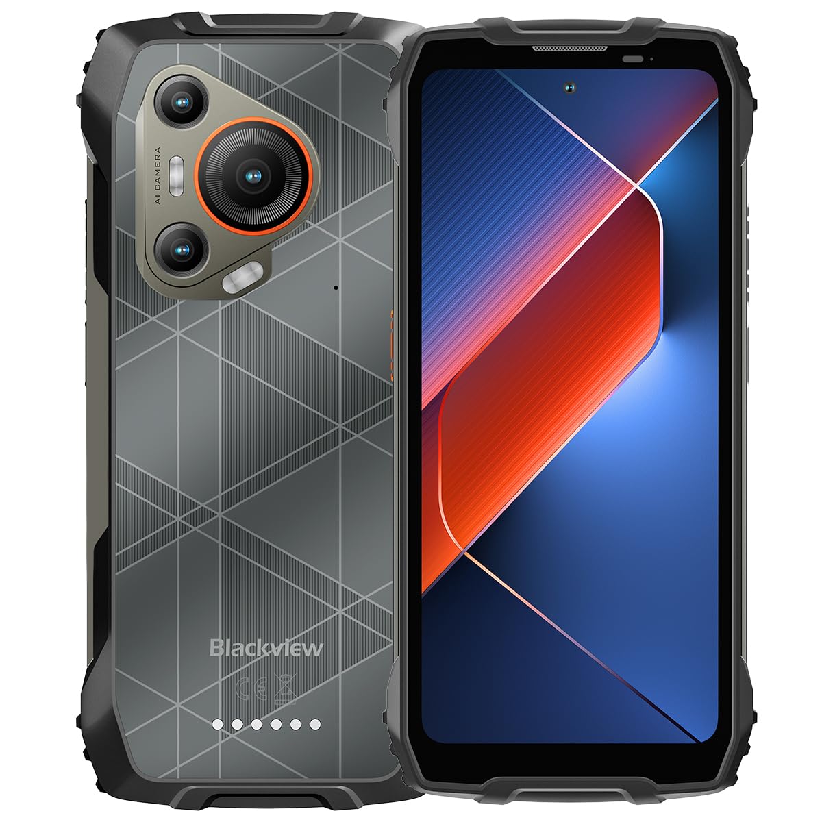 Blackview BL7000 (Doke IA - 5G - Écran 6.78'' - 256 Go, 8 Go RAM) Noir