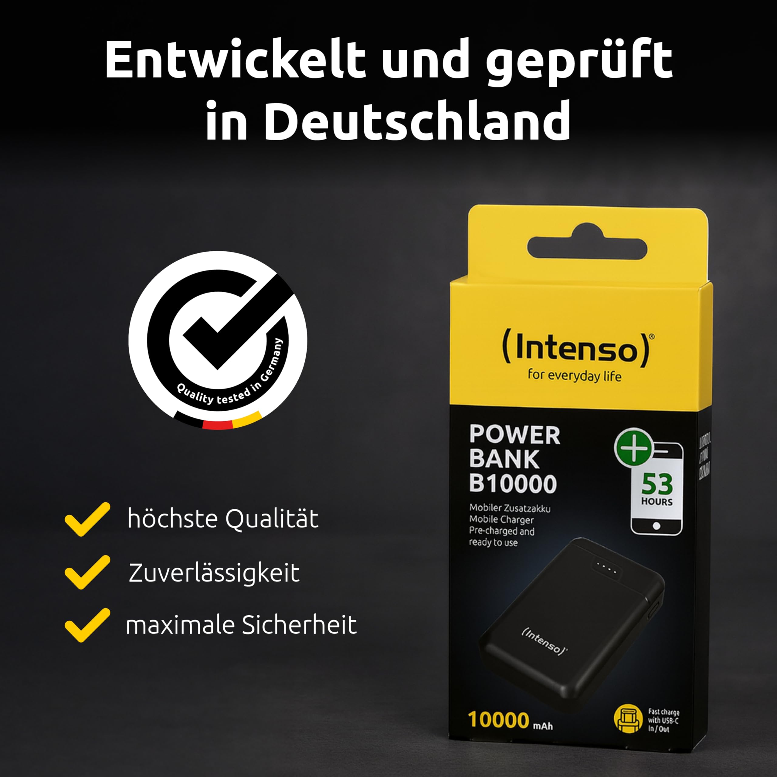 INTENSO Powerbank B10000 - 10 000 mAh