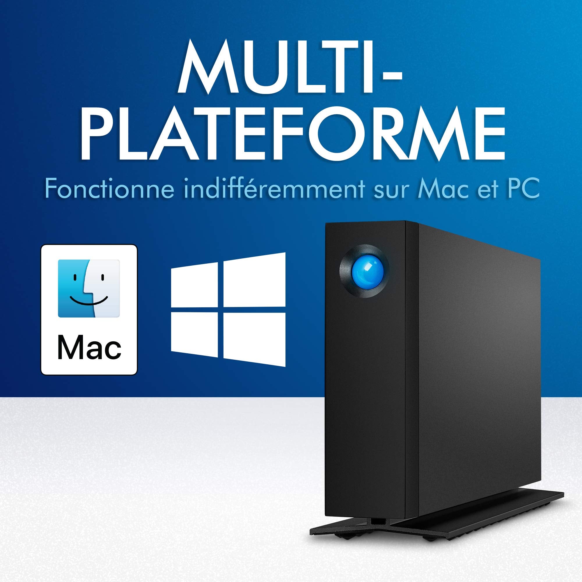 LACIE d2 10TB USB-C 8.9cm 3.5inch Desktop Drive