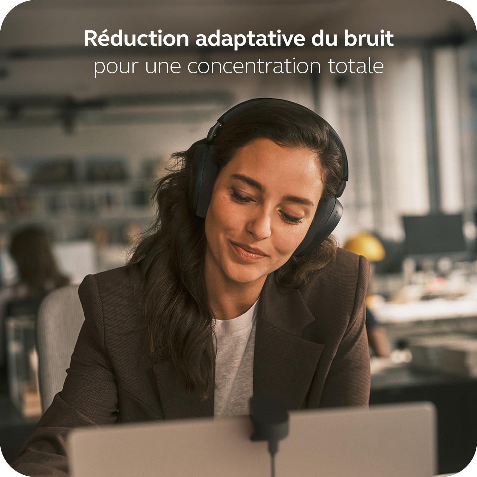 Jabra Evolve3 85 UC Link 390 USB-C Bla