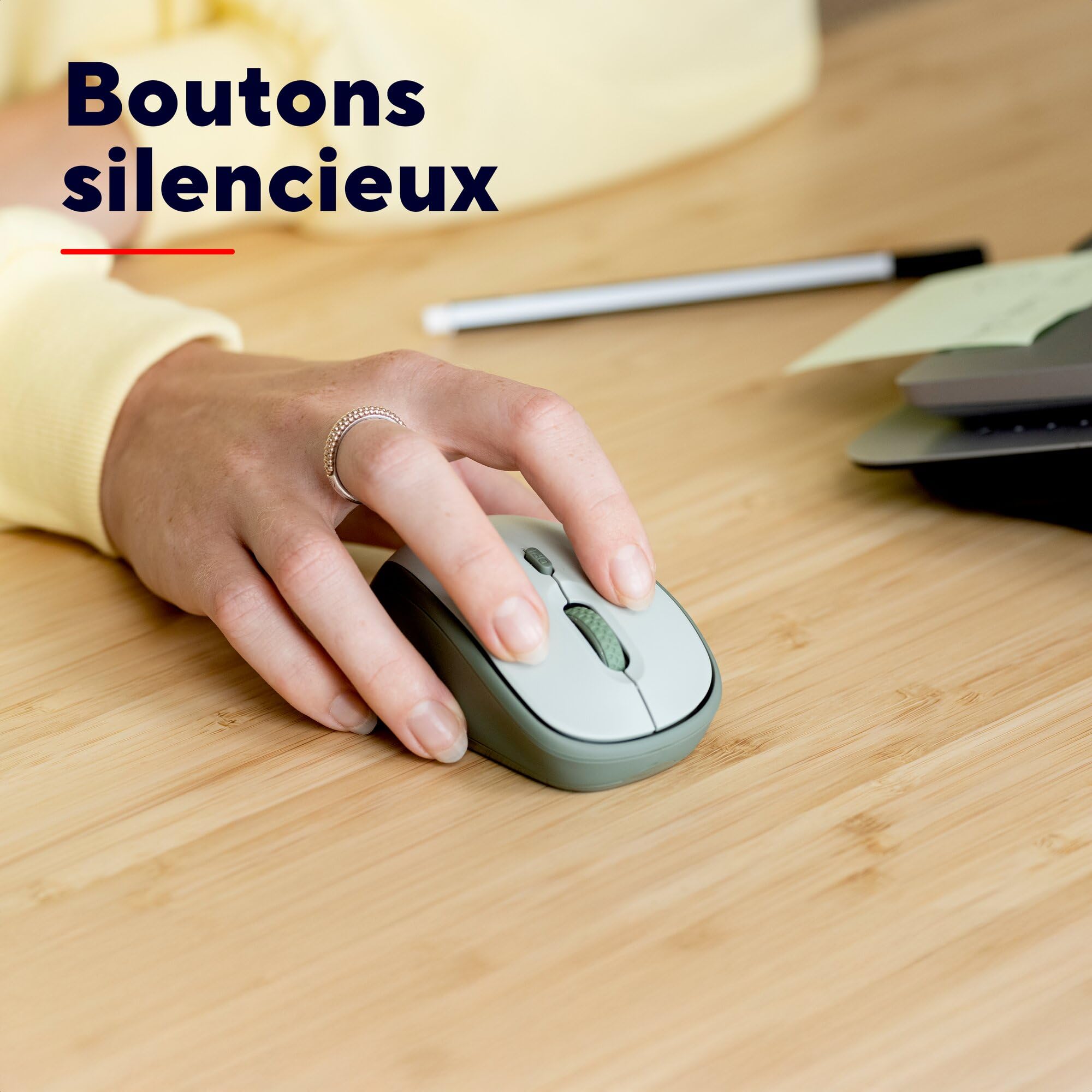 TRUST Souris sans fil compacte YVI+ ECO - Green
