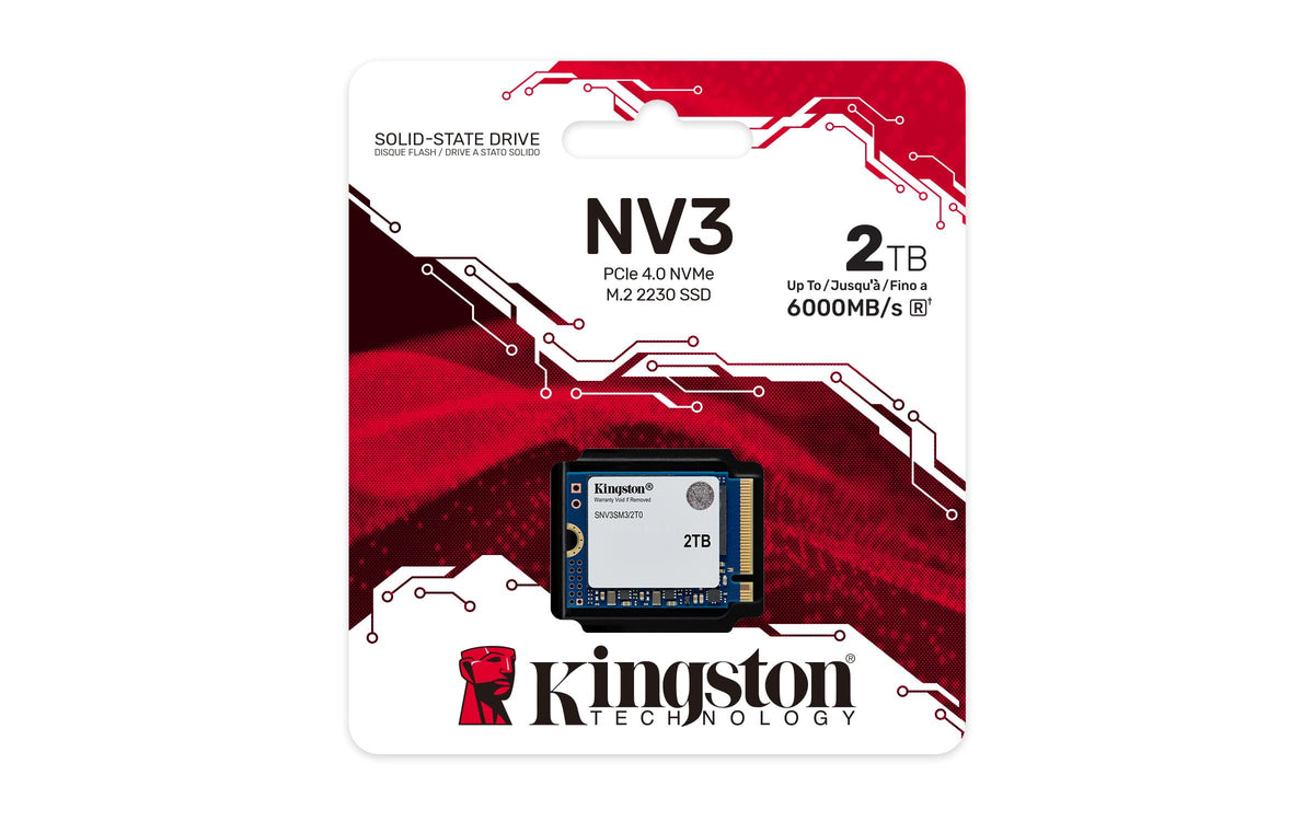 KINGSTON 2000Go NV3 M.2 2230 PCIe 4.0 NVMe SSD
