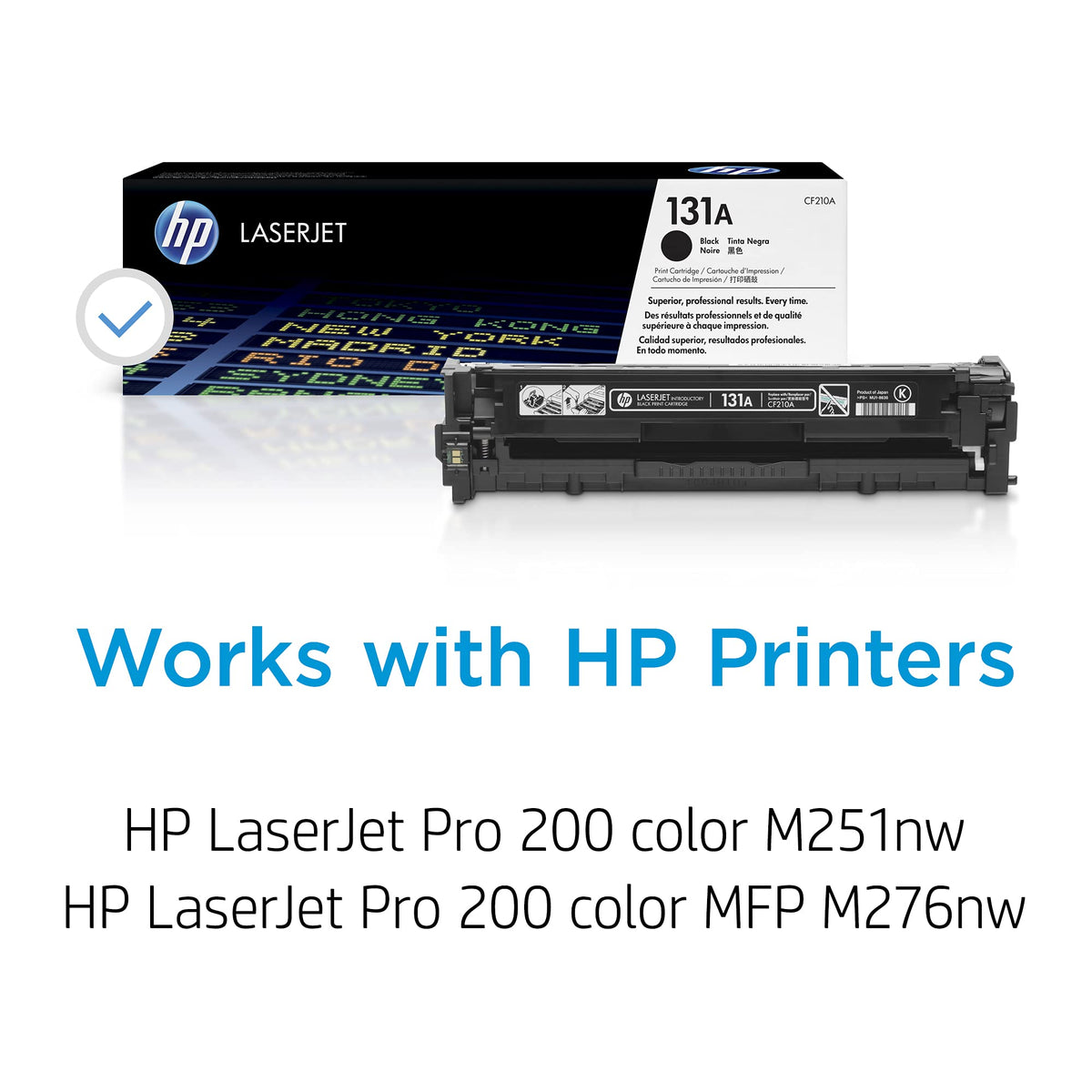 HP 131A original Toner cartridge CF210A black standard capacity 1.520 pages 1-pack
