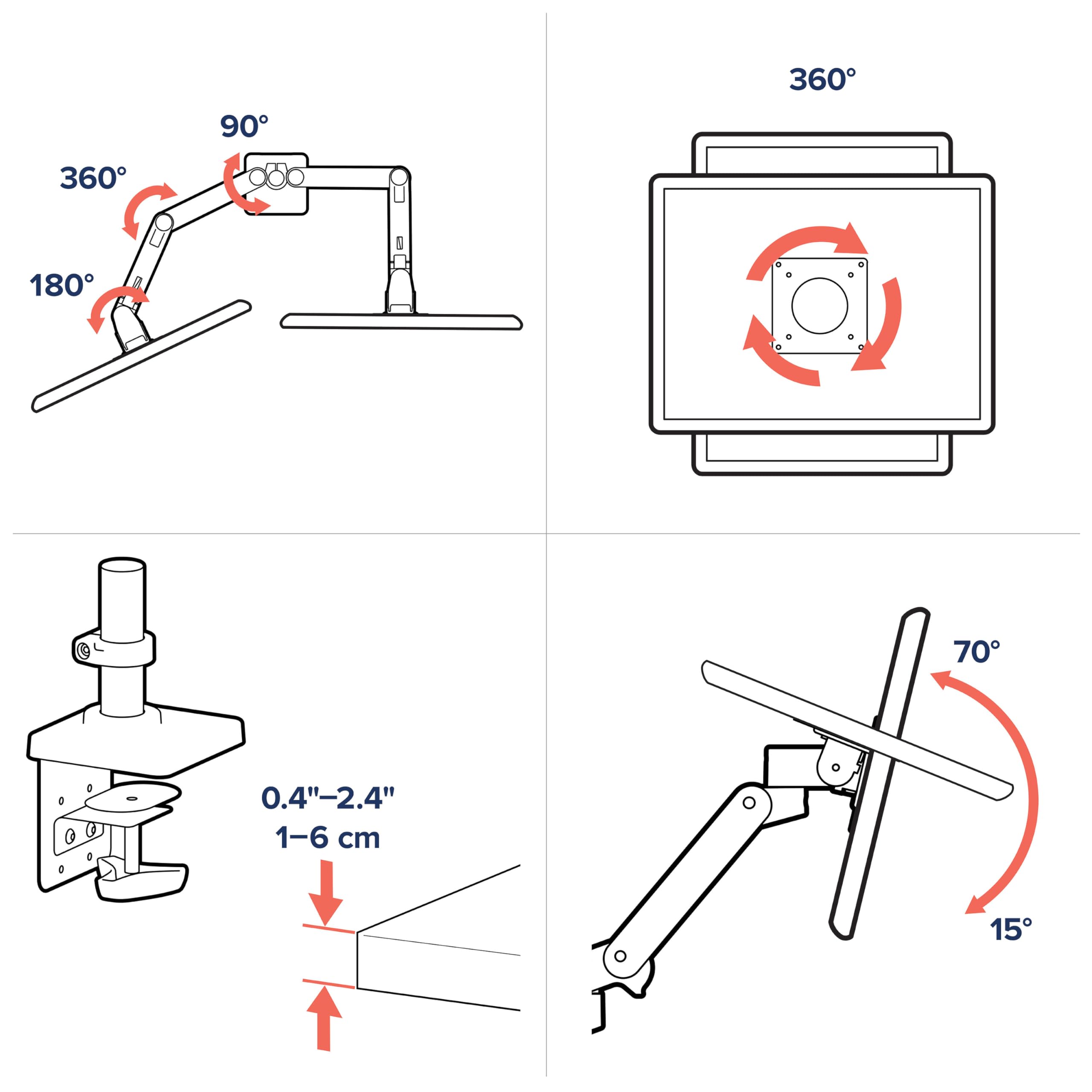 LX PRO ARM DUAL SIDE-BY-SIDE