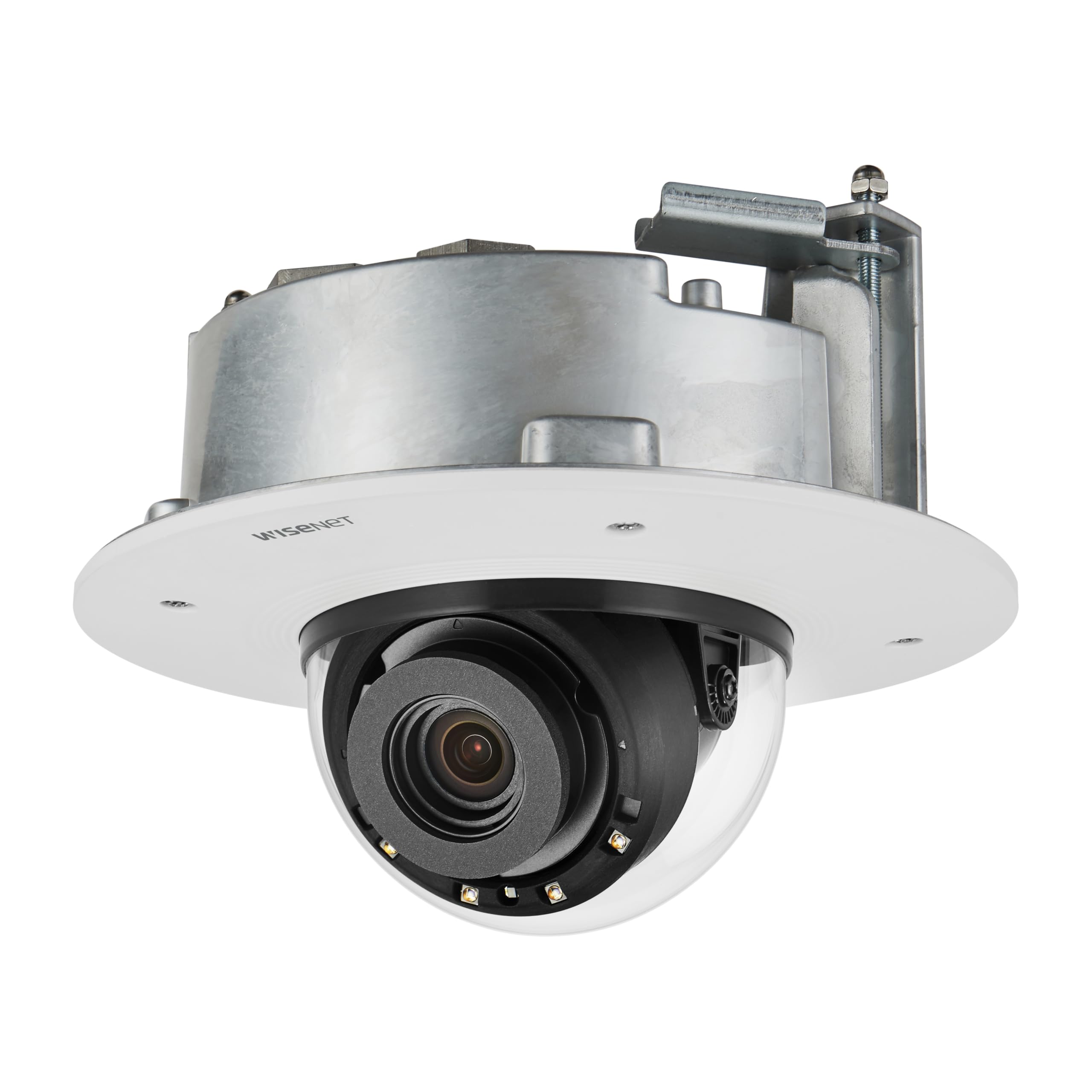 HANWHA 4K AI IR Flush Mount Indoor Dome