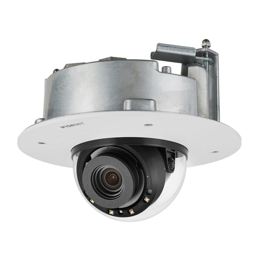 HANWHA 4K AI IR Flush Mount Indoor Dome