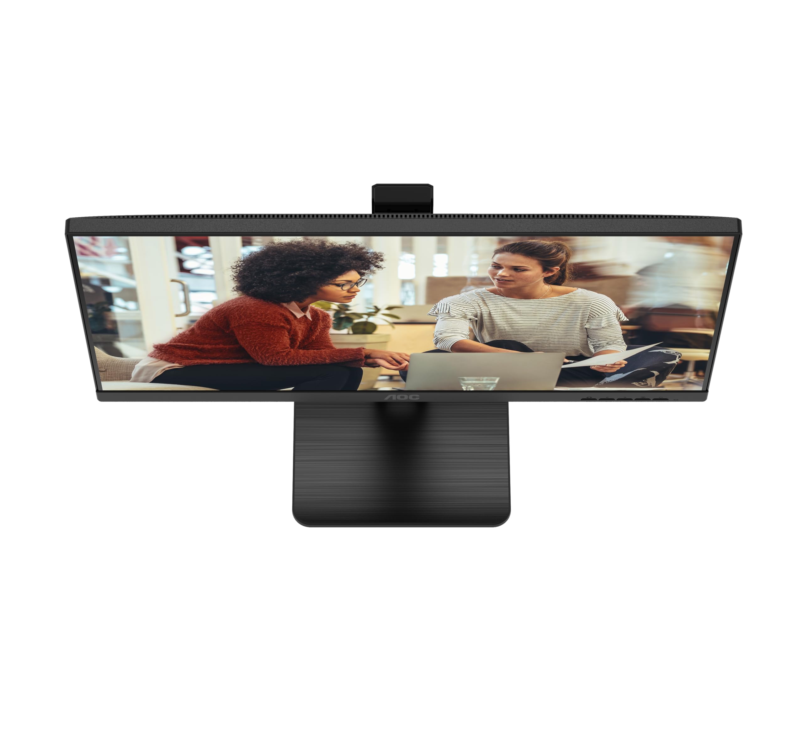 AOC 27E4CV - Écran LED - 27" - 1920 x 1080 Full HD -  @ 120 Hz - IPS - 300 cd/m² - 1500:1 - 4 ms - HDMI, DP, USB-C, RJ45, GAR 5 ans
