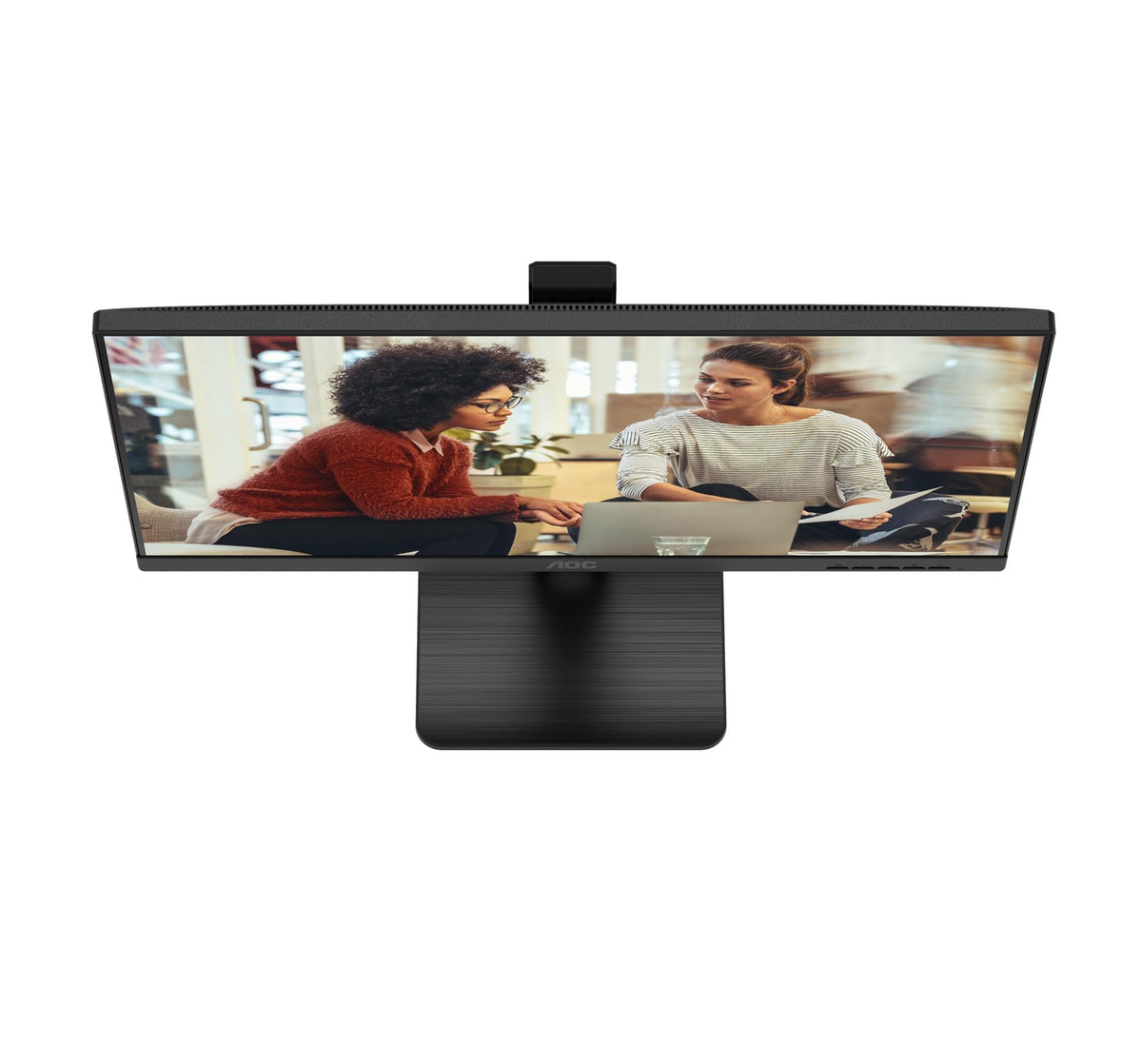 AOC 27E4CV - Écran LED - 27" - 1920 x 1080 Full HD -  @ 120 Hz - IPS - 300 cd/m² - 1500:1 - 4 ms - HDMI, DP, USB-C, RJ45, GAR 5 ans