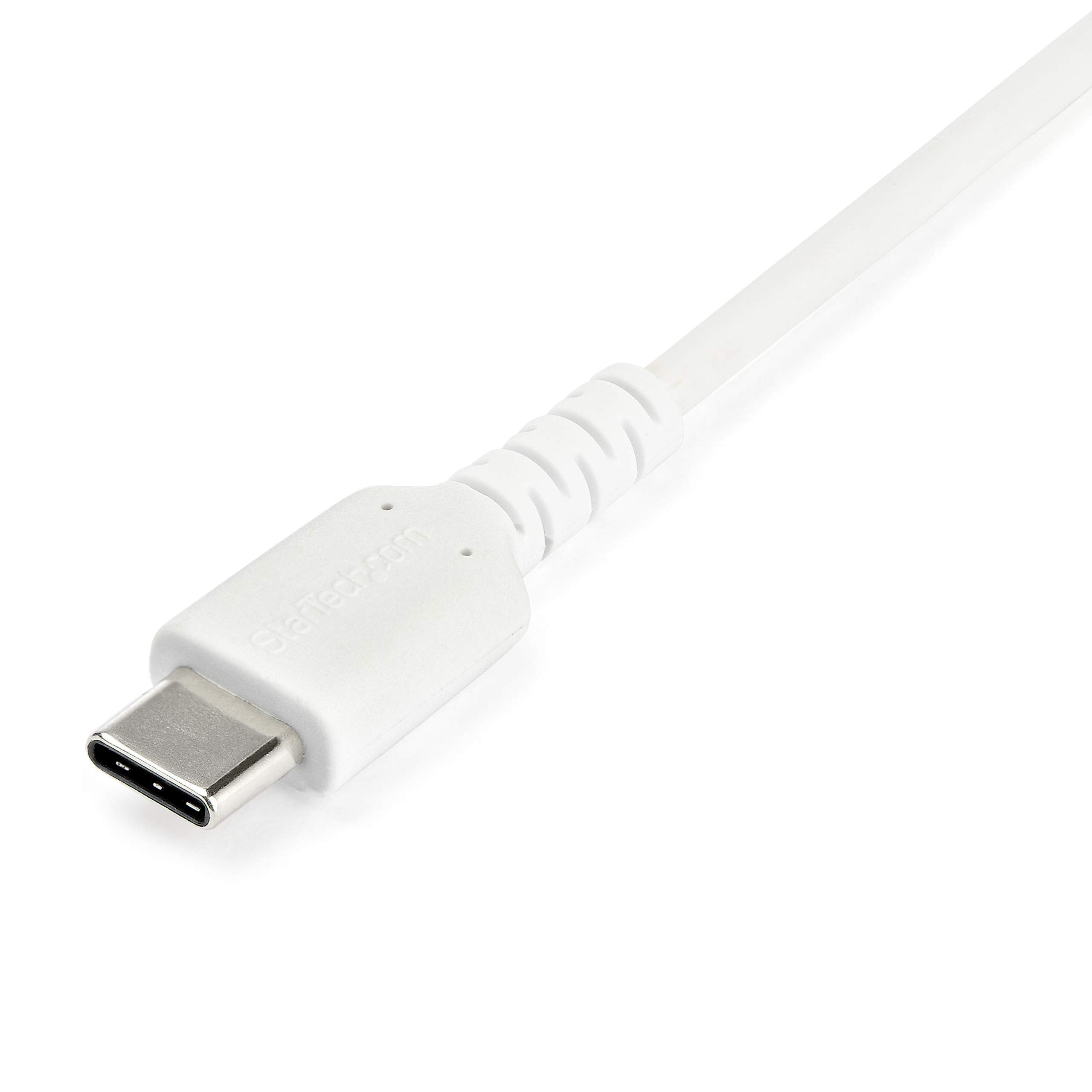 Cable White USB 2.0 to USB C Cable 1m