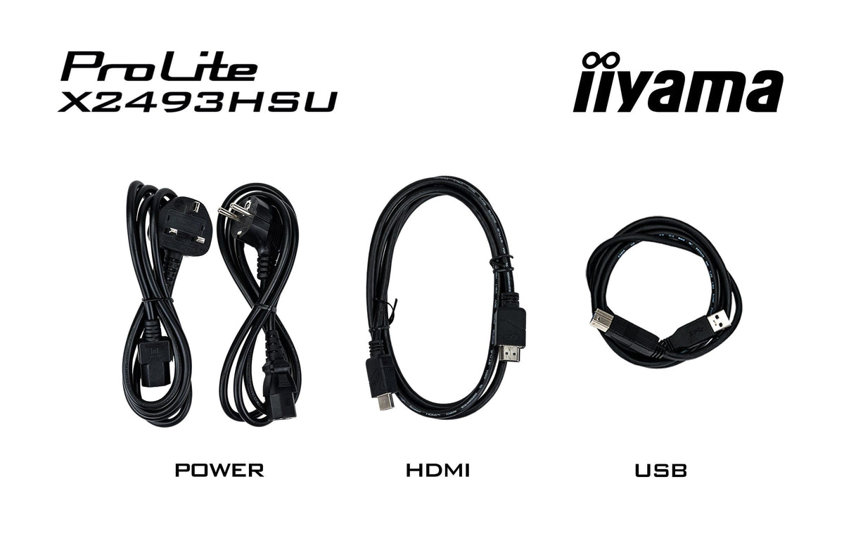 X2493HSU-B1 24" FHD IPS BLACK