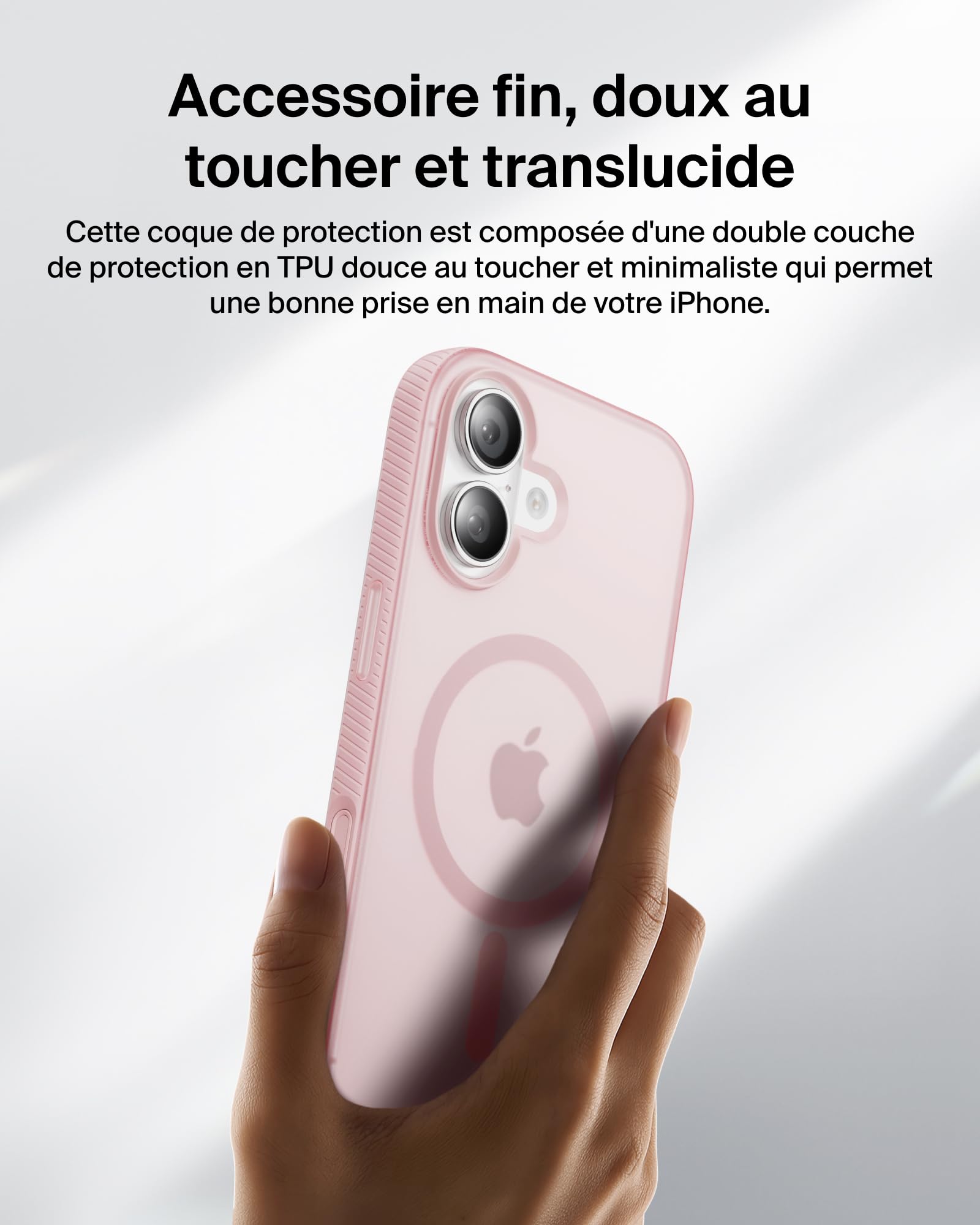 COVER/GRIP TPU 17 TINT CANDY SOFT PINK