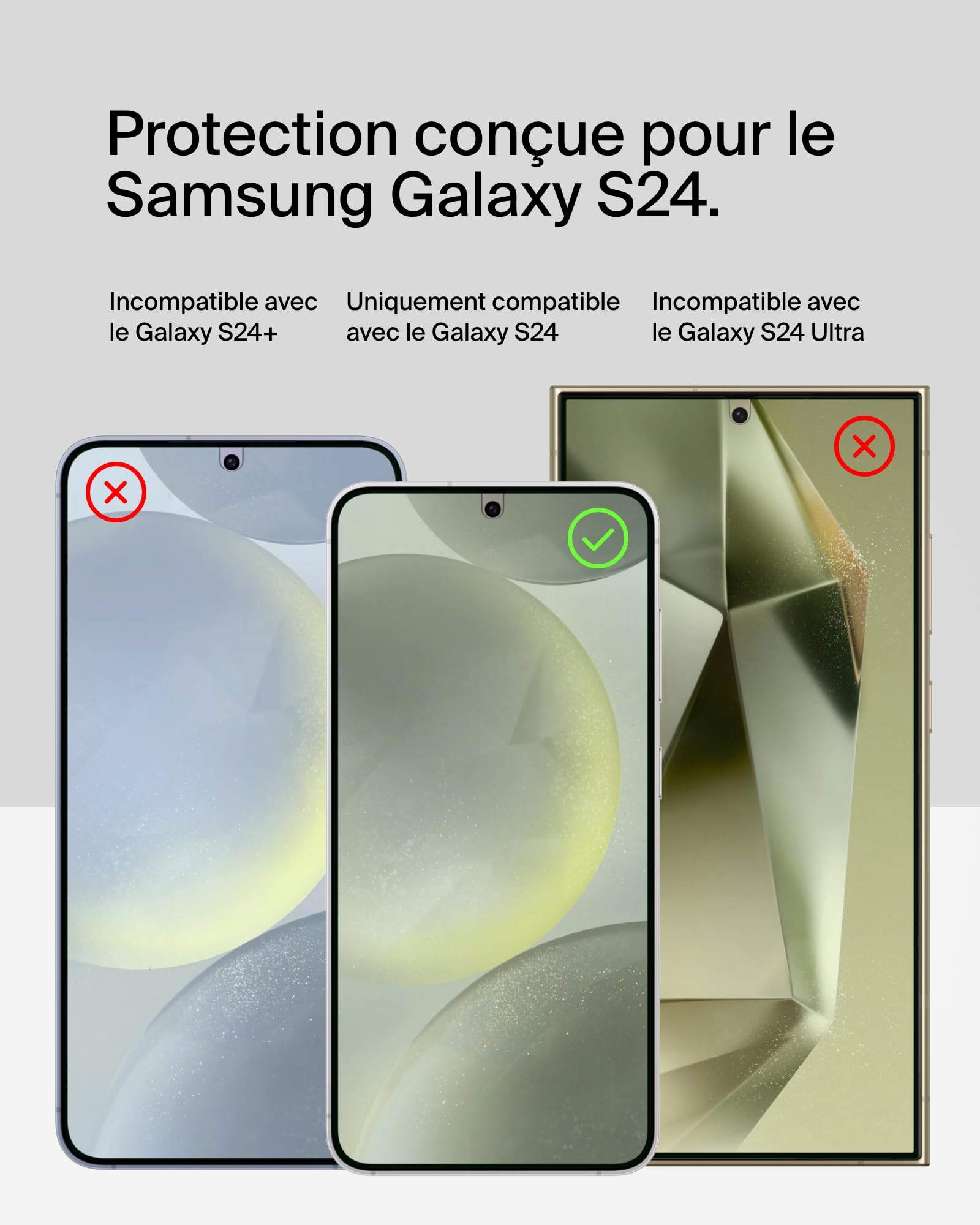 BELKIN TrueClear Curve Screen Protector - Samsung S24