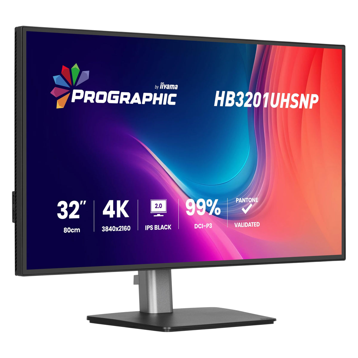 HB3201UHSNP-B1 32"W LCD Business 4K UHD