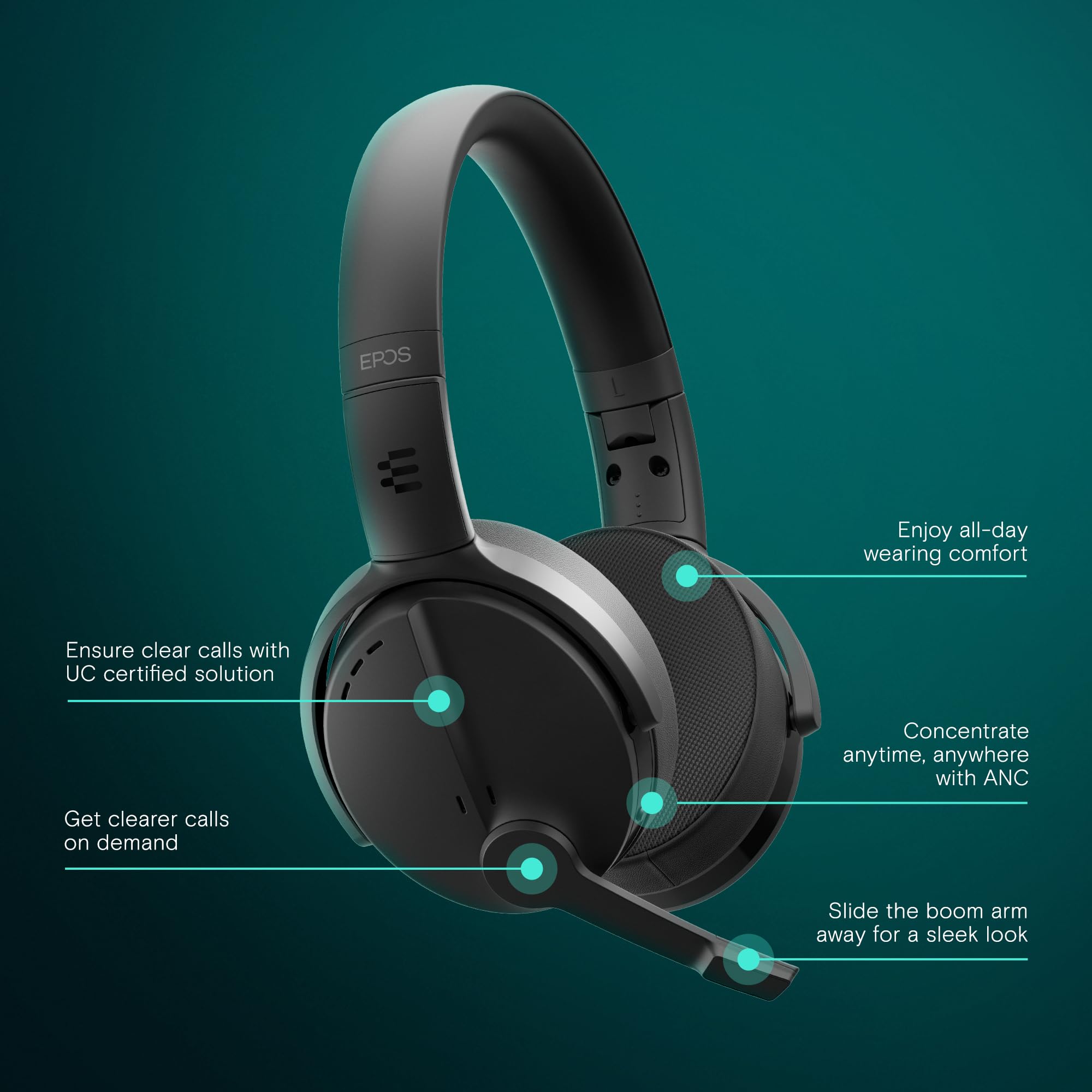 EPOS ADAPT 560 II Headset