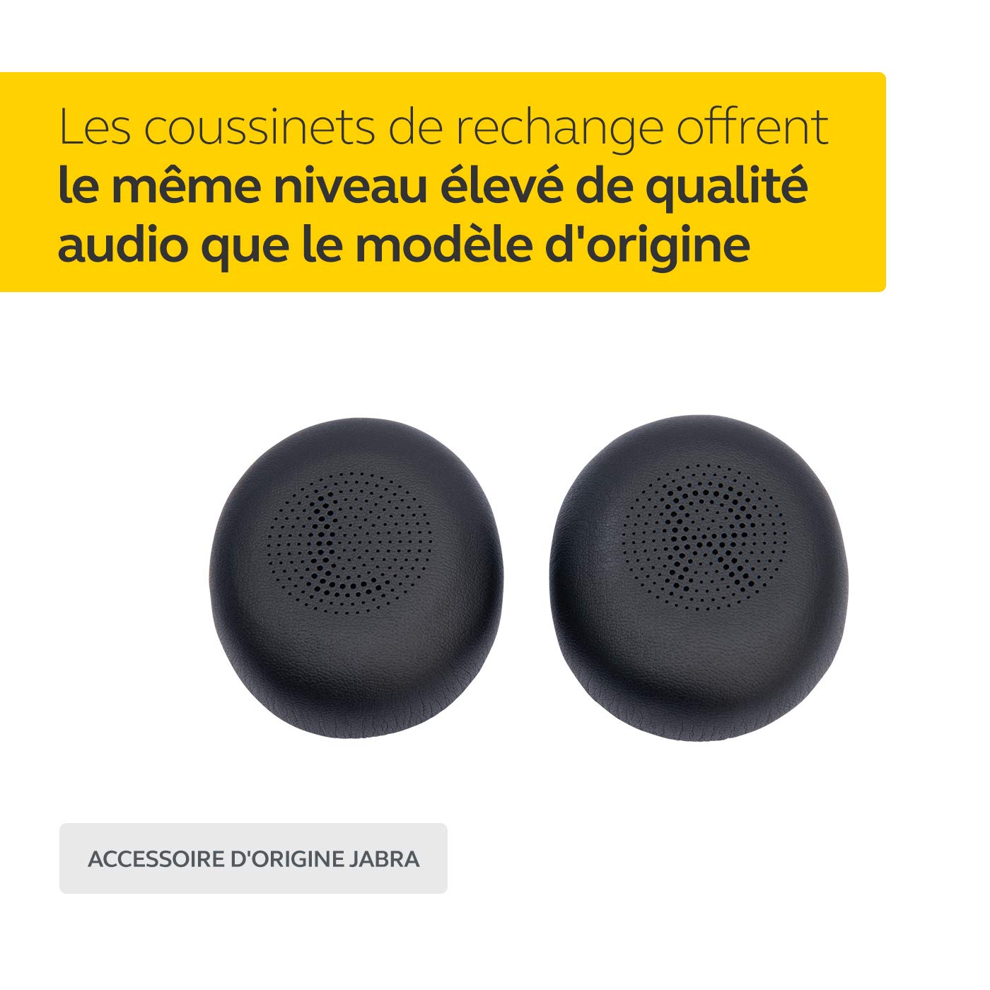 Jabra Ear Cush 6pcs Blck f Evolve2 40/65