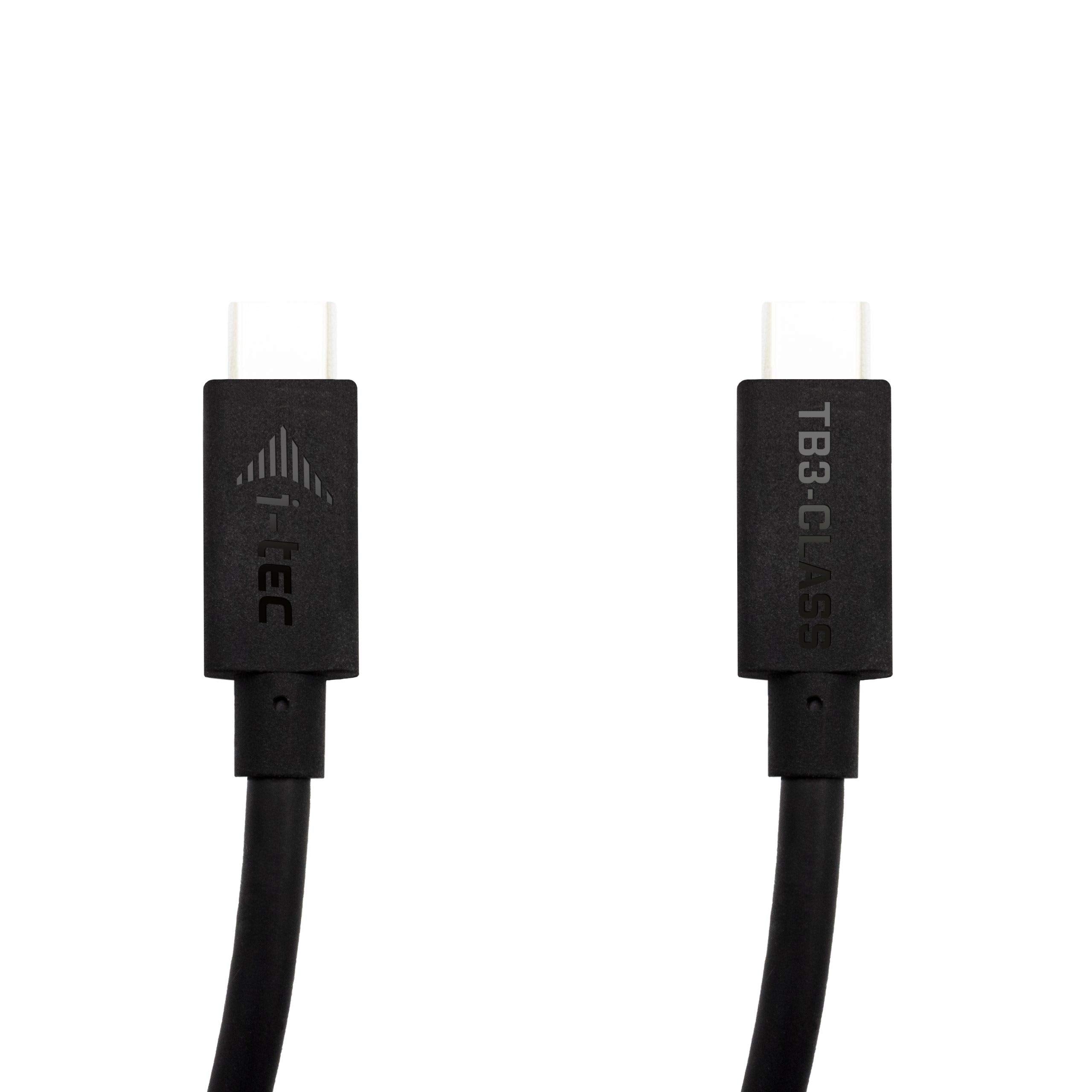 I-TEC Thunderbolt 3 Class Cable 40Gbit/s 100W Power Delivery USB-C compatible 150cm