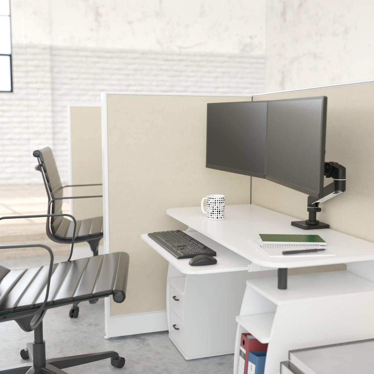 LX PRO ARM DUAL DIRECT DESK MOUNT