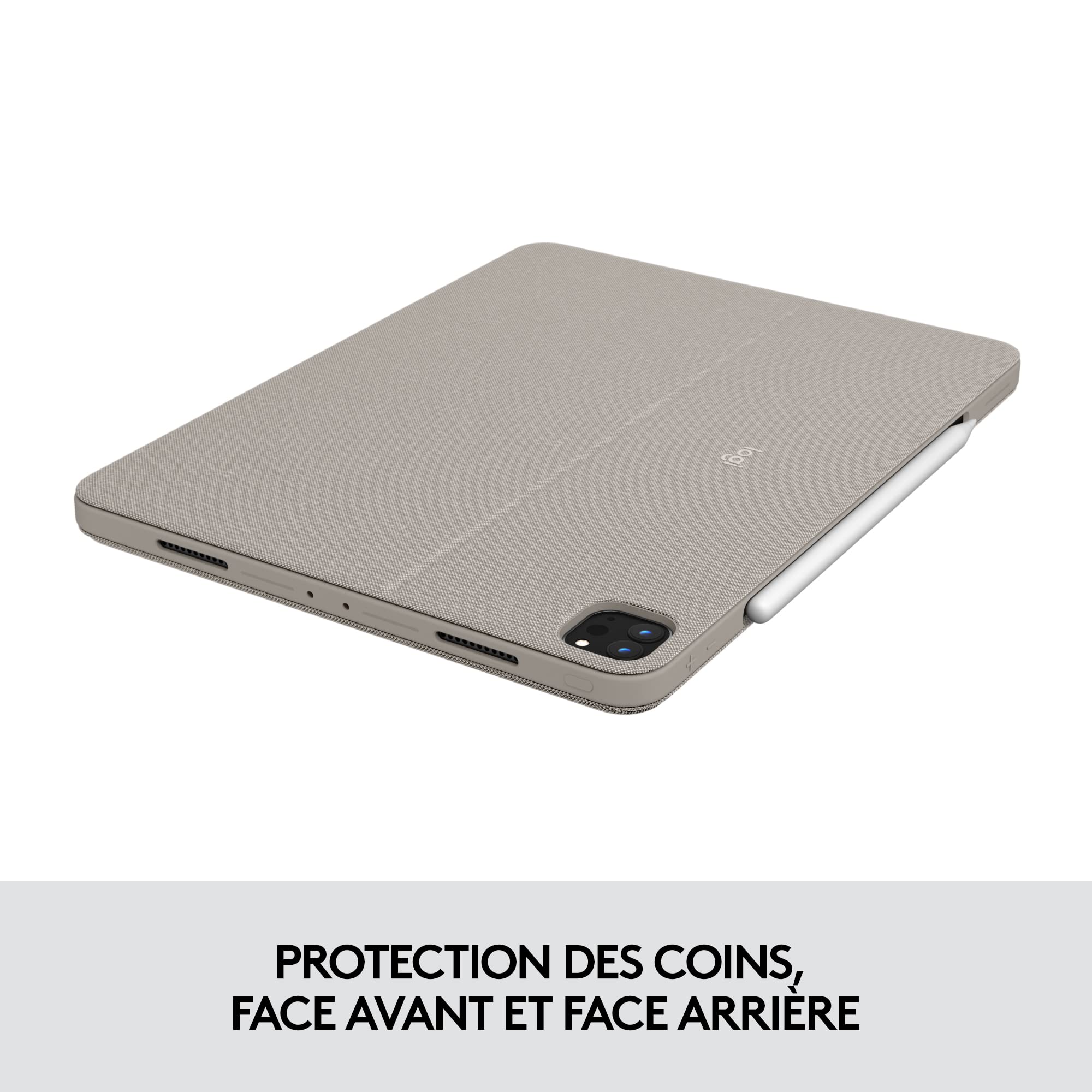 LOGITECH Combo Touch for iPad Pro 12.9p 5th generation Sand Central (FR)