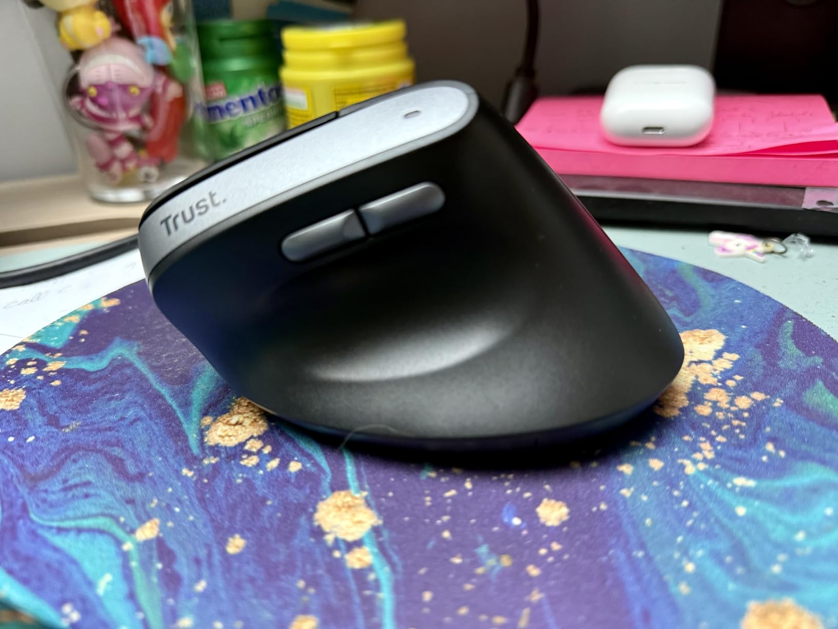 TRUST Souris sans fil ergonomique VERTO - Noire