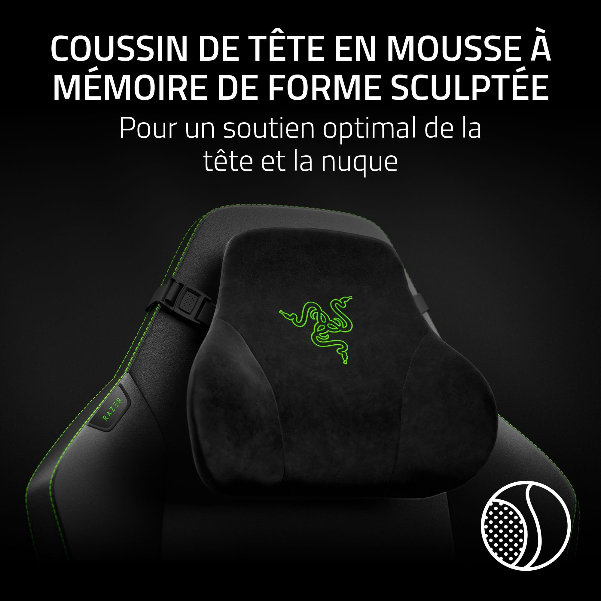 RAZER Iskur V2 NewGen Green - Fauteuil Gaming