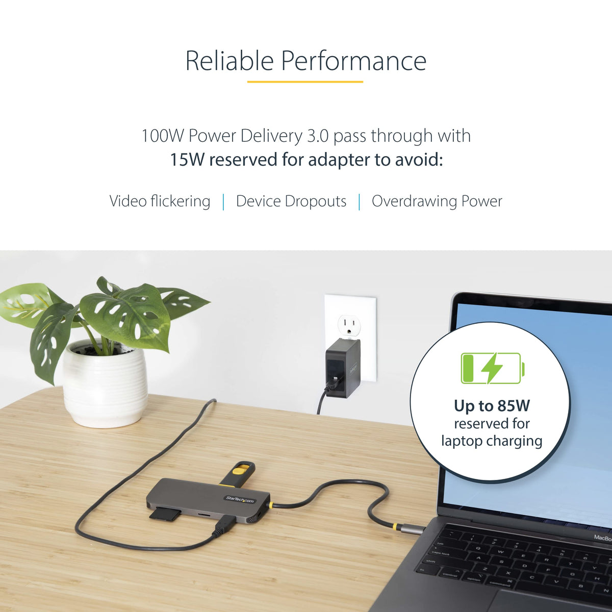 USB C Multiport Adpt 4K 60Hz HDMI PD