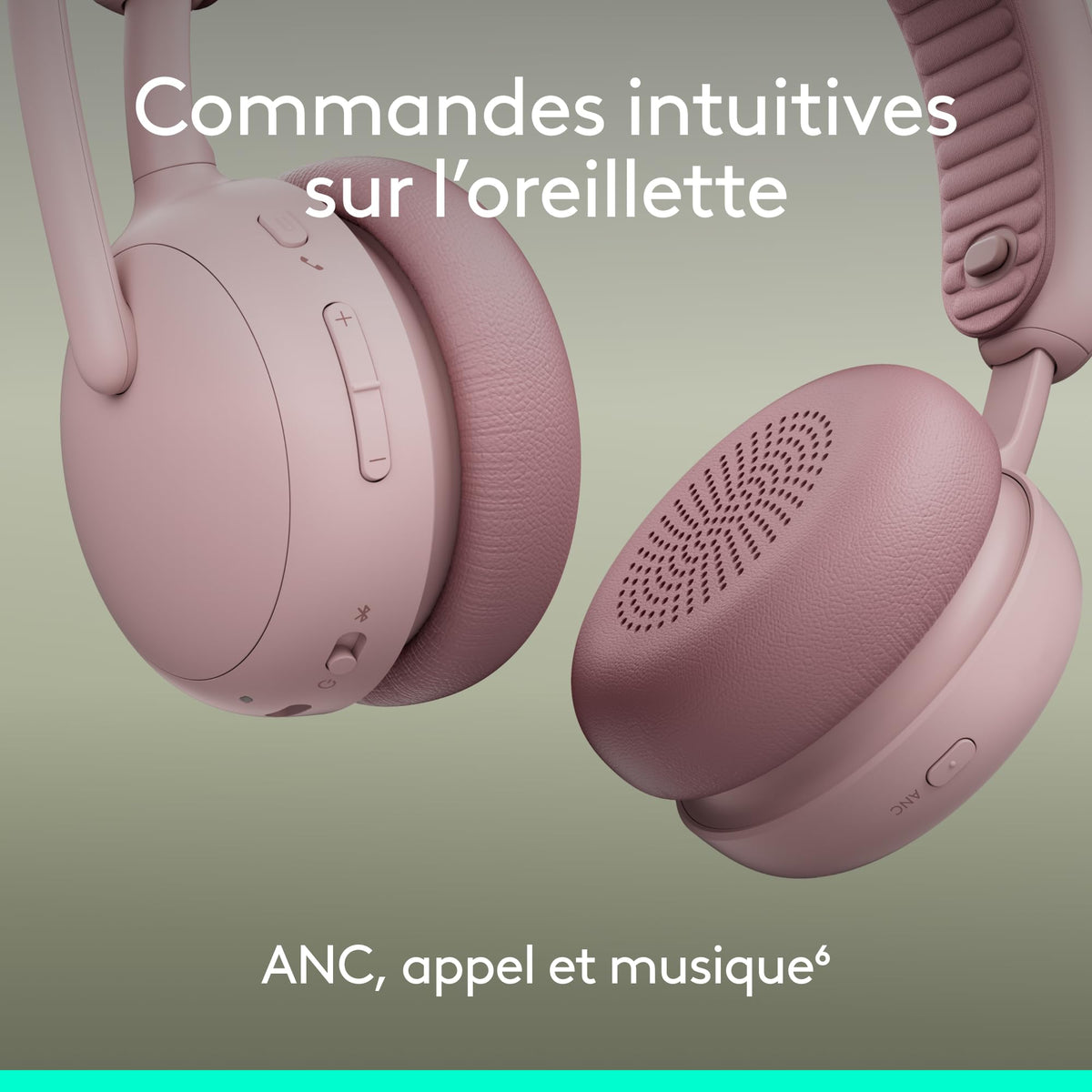 LOGITECH Zone Wireless 2 ES - Rose