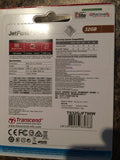 TRANSCEND 32Go Clé USB USB 3.1 Gen 1 Sans Capuchon - Blanc