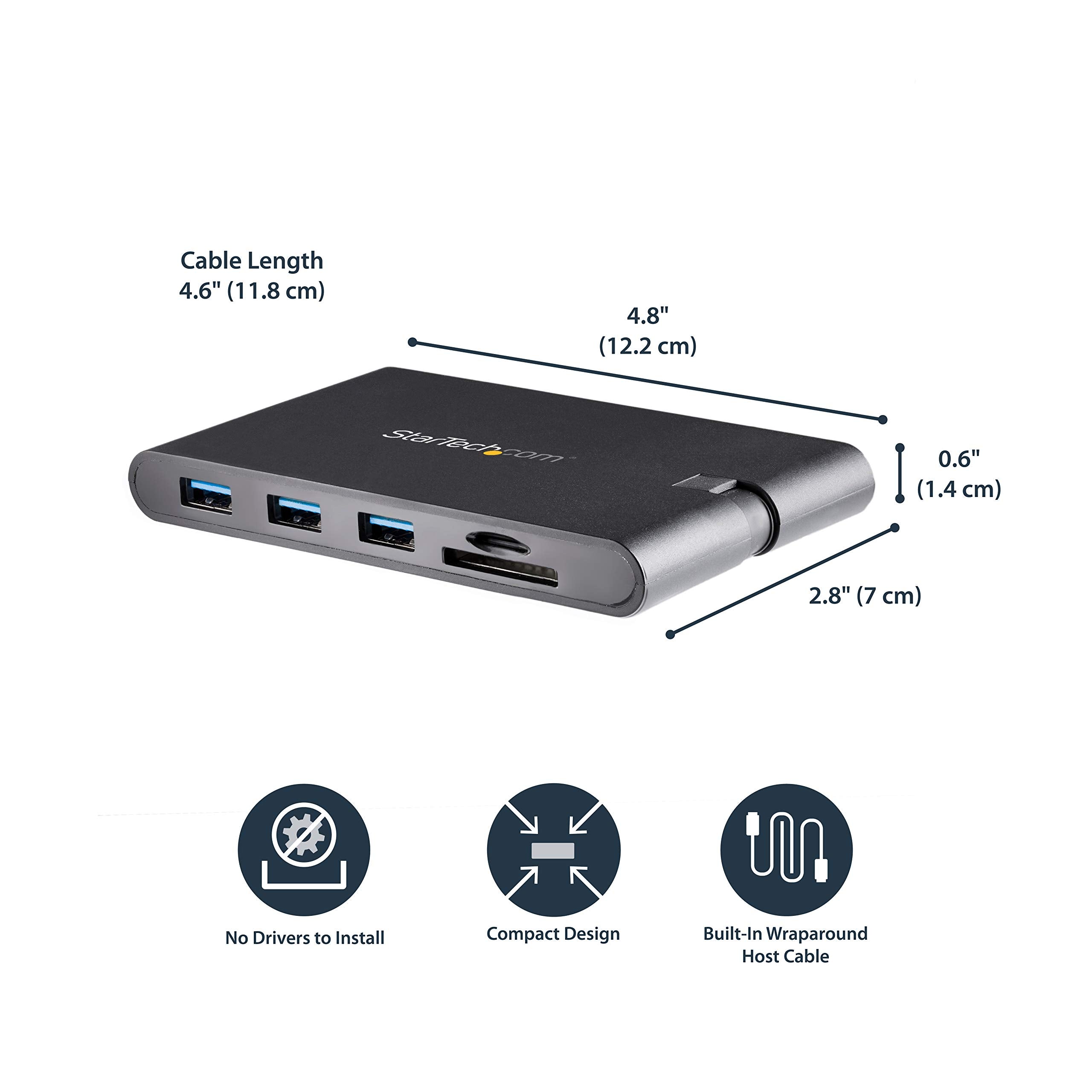 Multiport Adapter - USB-C - HDMI and VGA