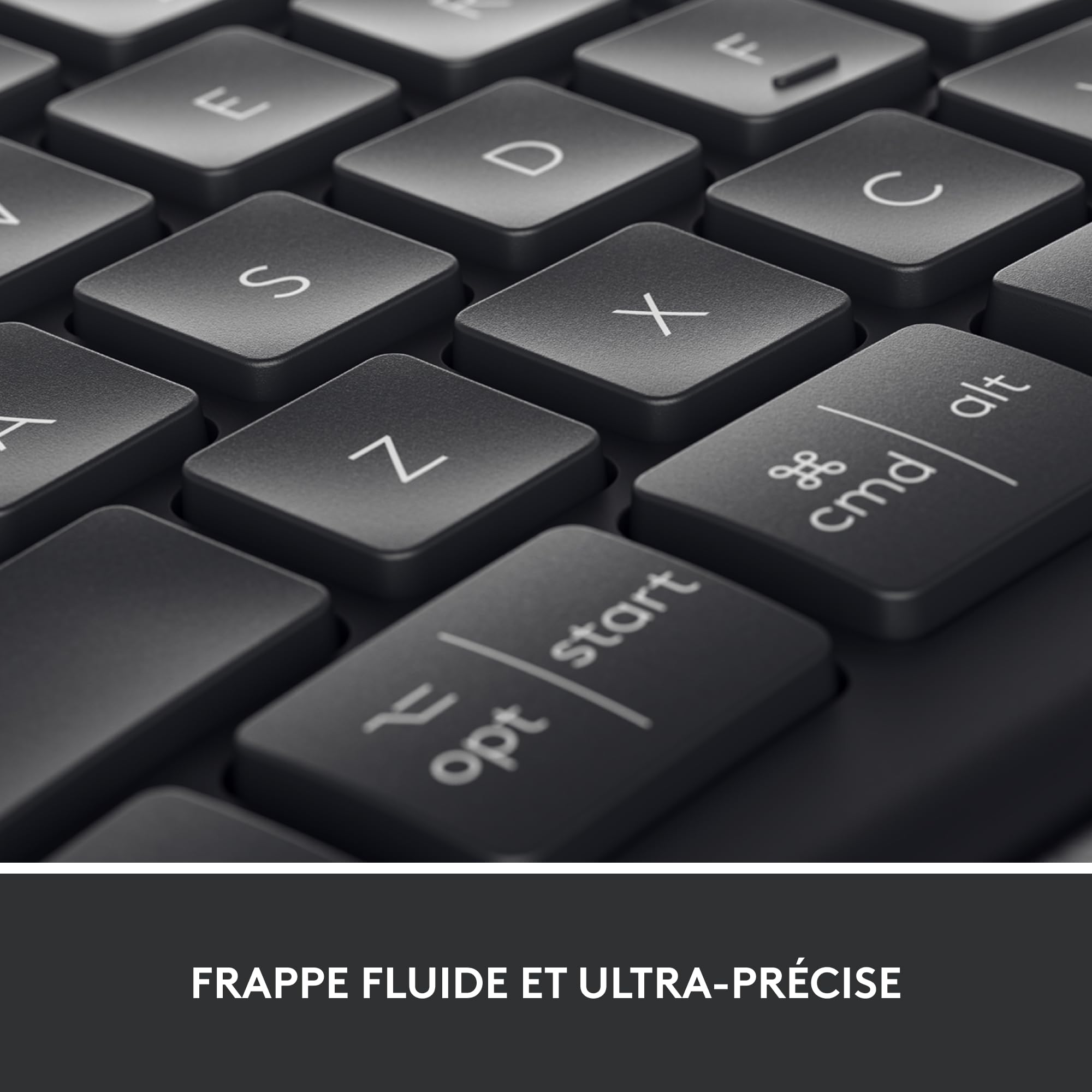 LOGITECH ERGO K860 - GRAPHITE - 2.4GHZ/BT - CENTRAL (FR)