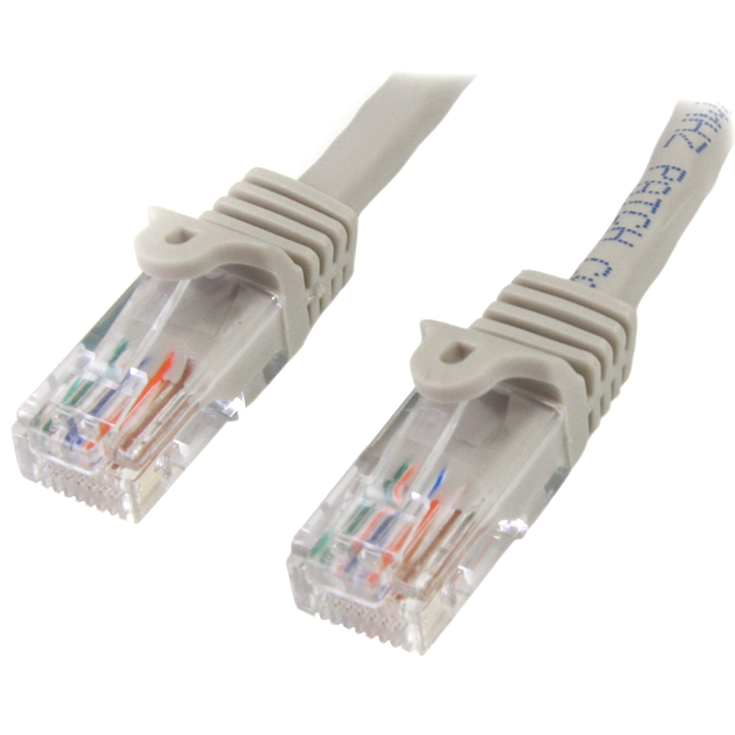 3m Gray Snagless UTP Cat5e Patch Cable